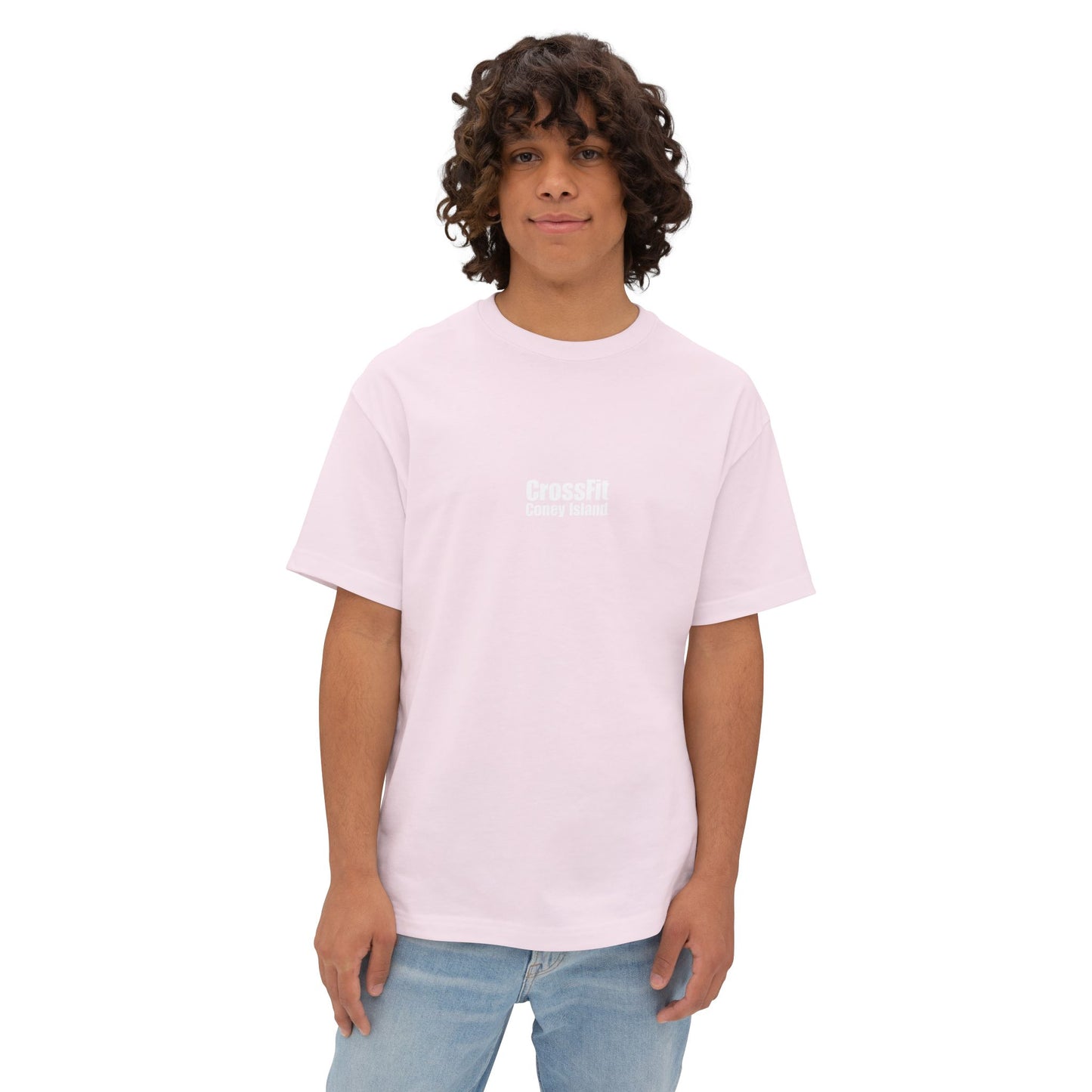CrossFit Coney Island - Strength is Never a Weakness - Unisex Oversized Boxy Tee
