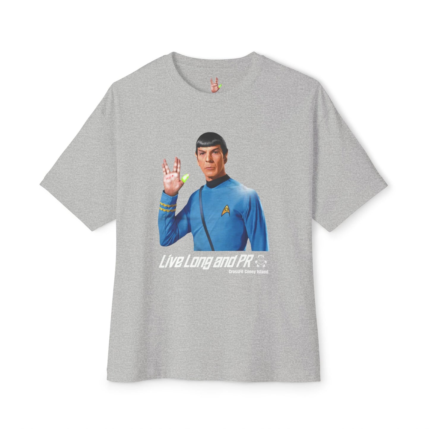 Live Long and PR - Unisex Oversized Boxy Tee