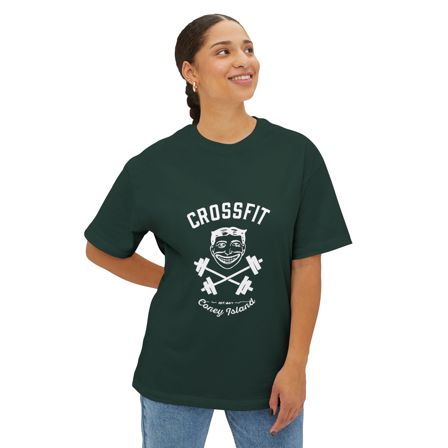 Classic Joker Logo - Unisex Oversized Boxy Tee