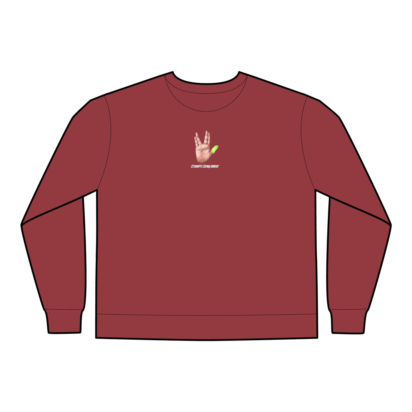 Live Long and PR - Unisex ComfortWash® Garment Dyed Crewneck Sweatshirt