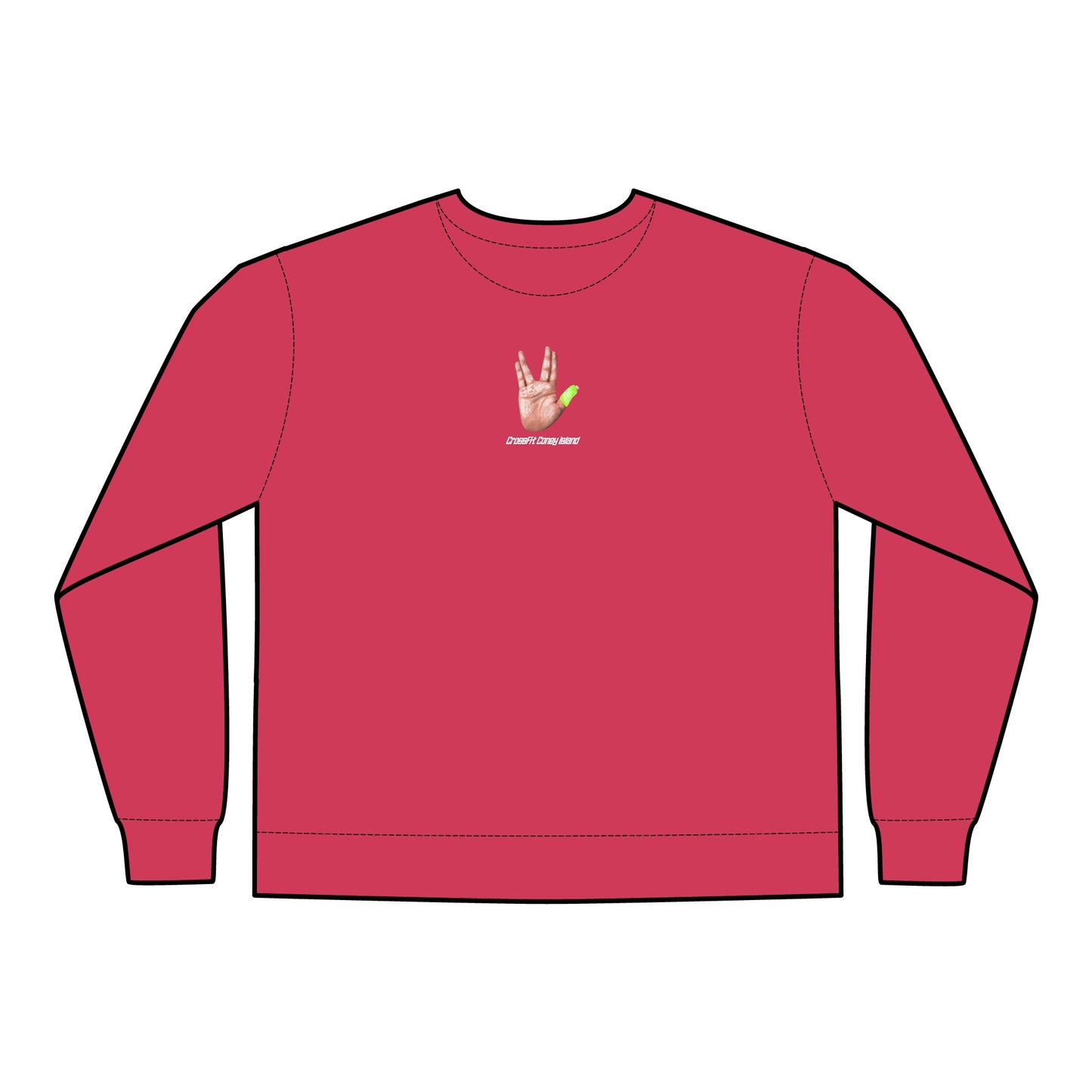 Live Long and PR - Unisex ComfortWash® Garment Dyed Crewneck Sweatshirt