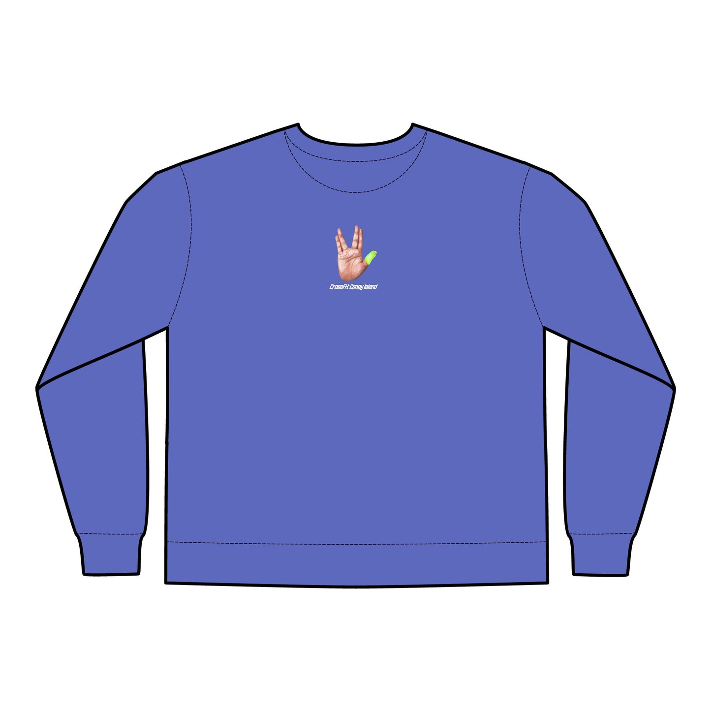 Live Long and PR - Unisex ComfortWash® Garment Dyed Crewneck Sweatshirt