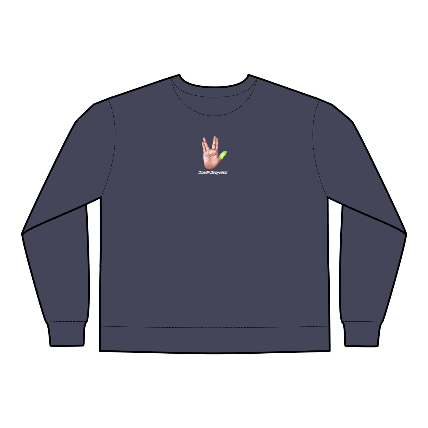 Live Long and PR - Unisex ComfortWash® Garment Dyed Crewneck Sweatshirt