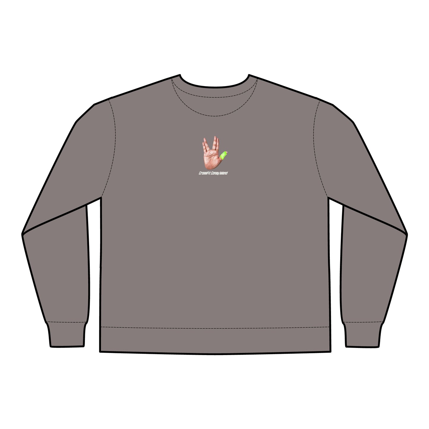 Live Long and PR - Unisex ComfortWash® Garment Dyed Crewneck Sweatshirt