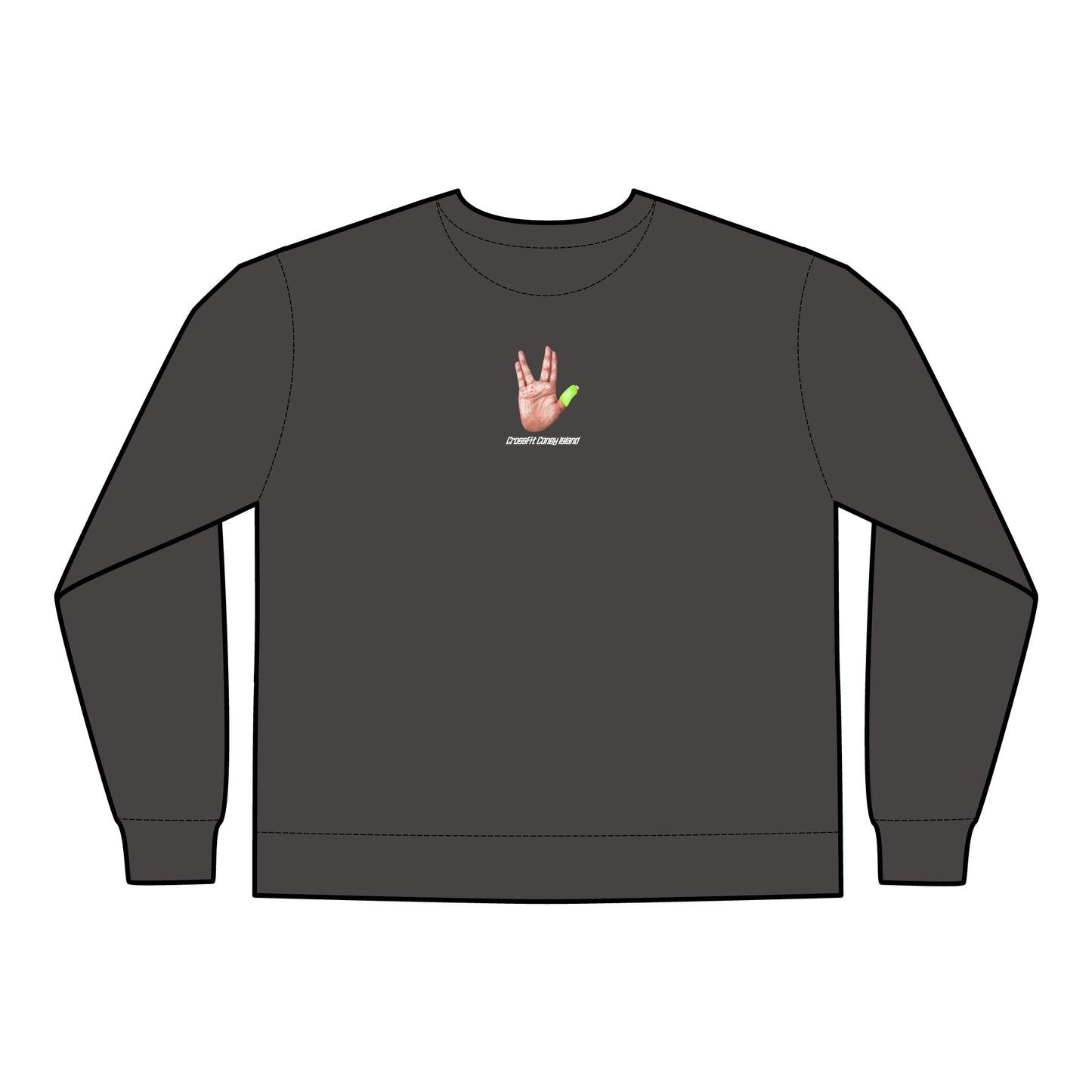 Live Long and PR - Unisex ComfortWash® Garment Dyed Crewneck Sweatshirt
