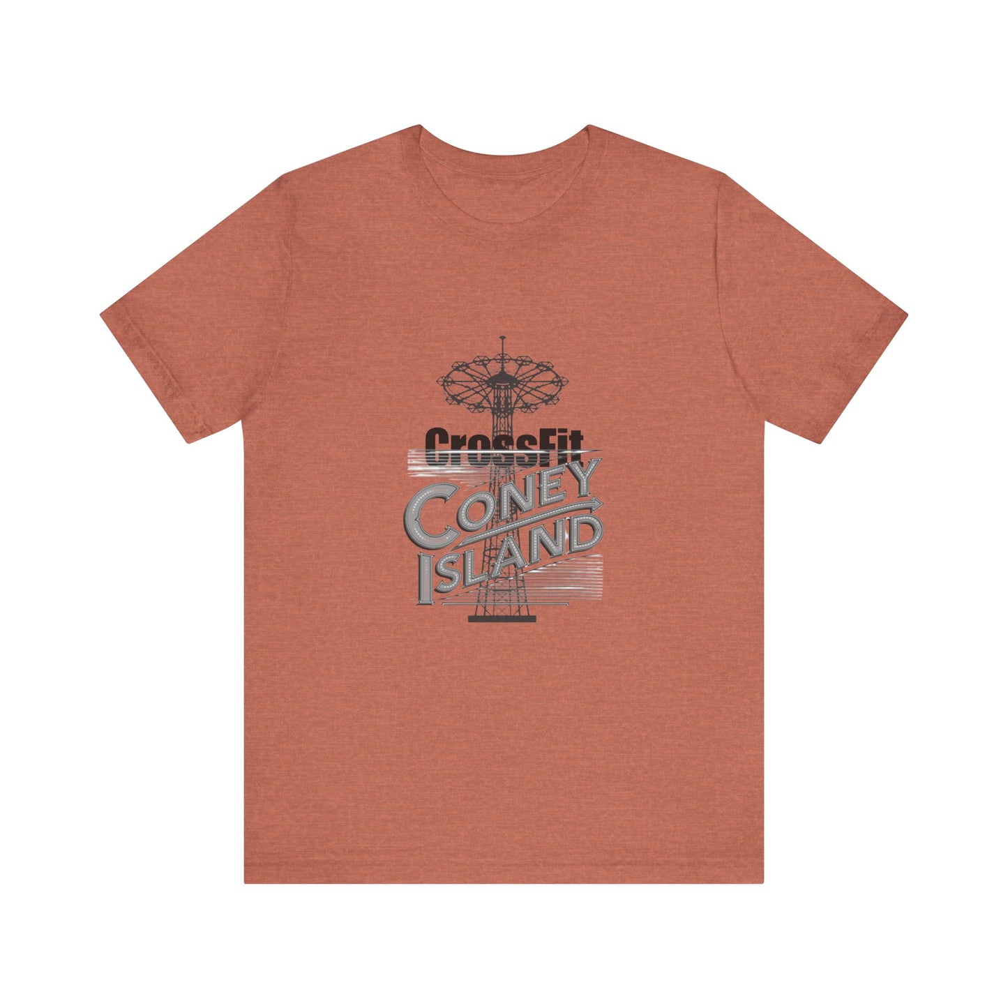 Parachute CrossFit Coney Island - Unisex Jersey Short Sleeve Tee