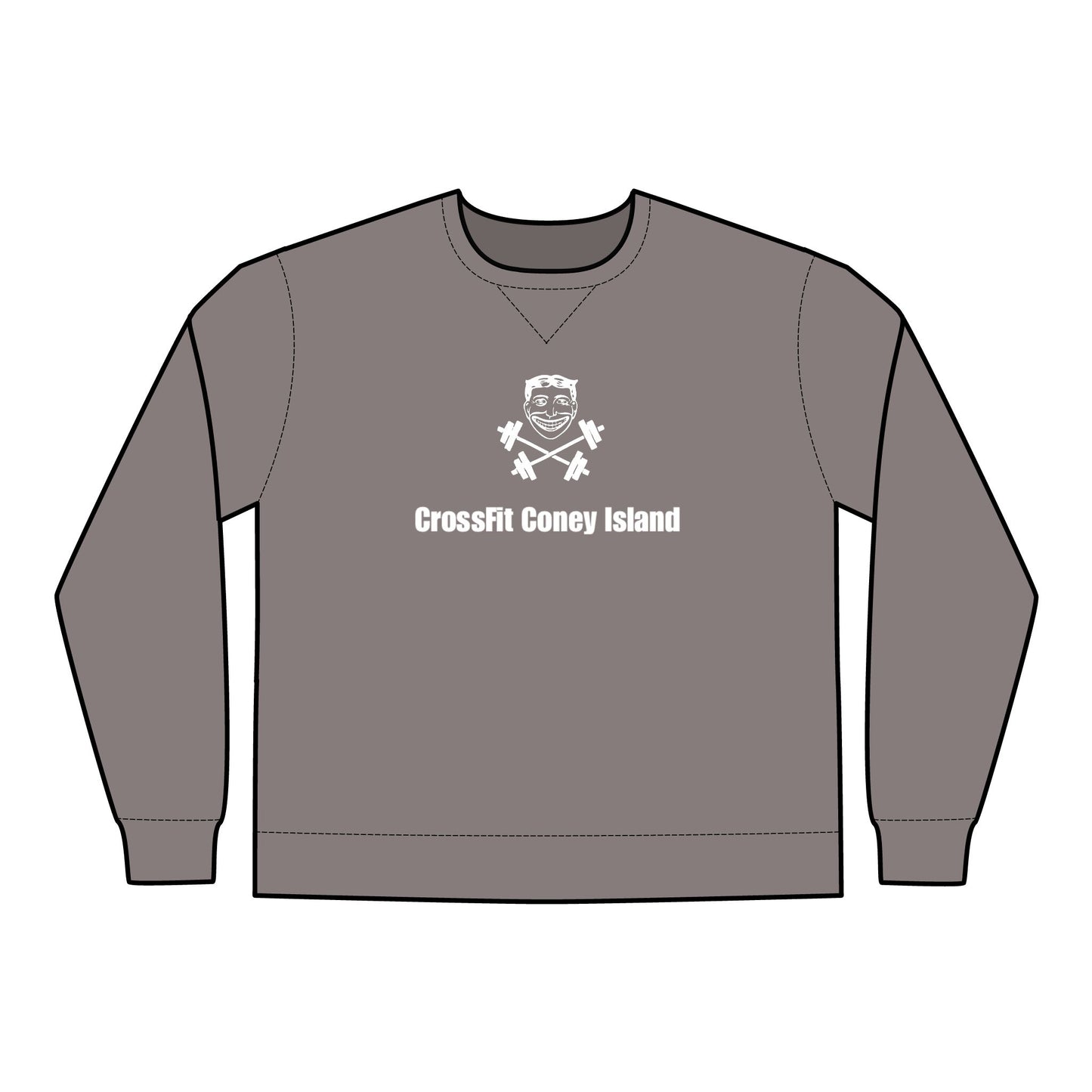 CrossFit Coney Island - Unisex ComfortWash® Garment Dyed Crewneck Sweatshirt