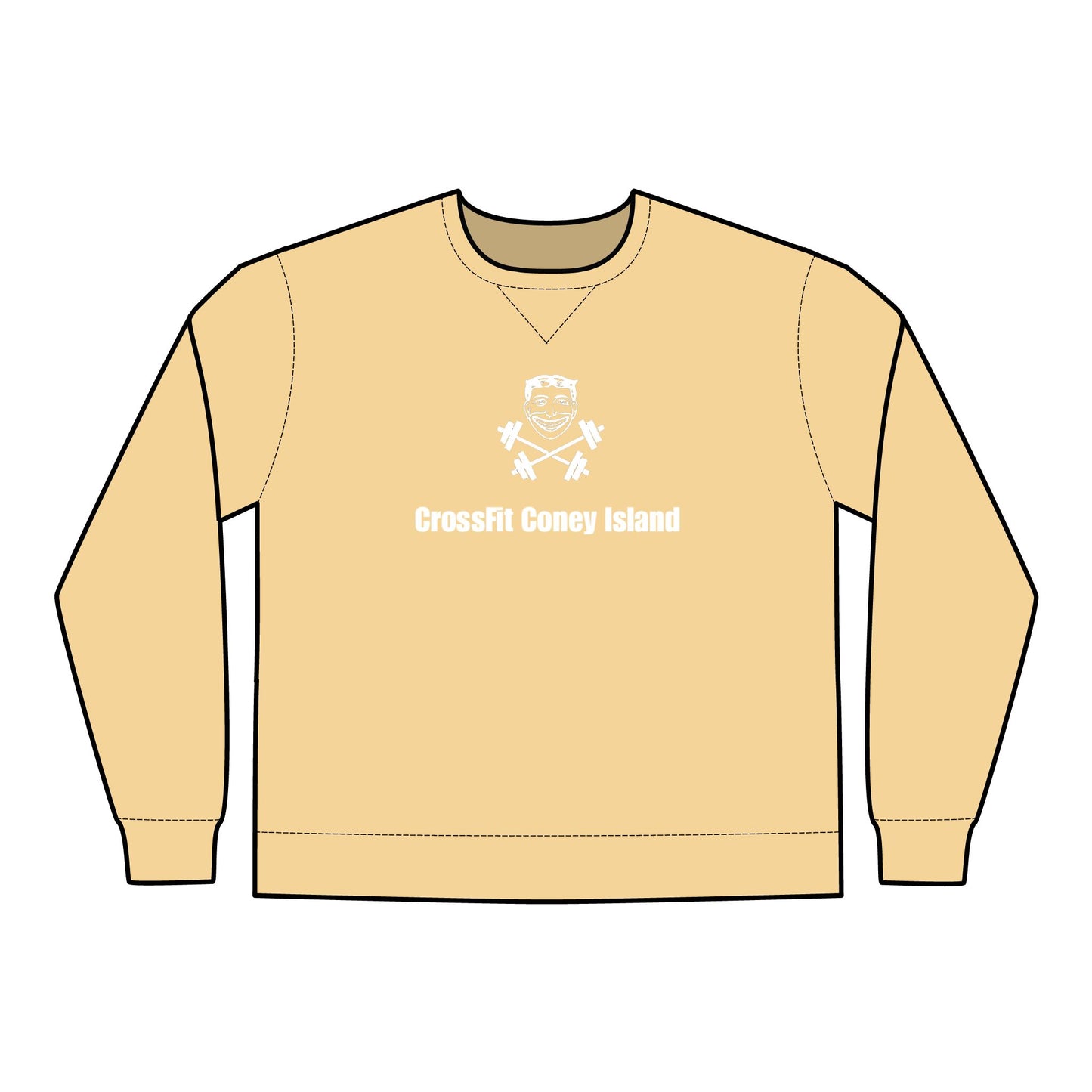 CrossFit Coney Island - Unisex ComfortWash® Garment Dyed Crewneck Sweatshirt