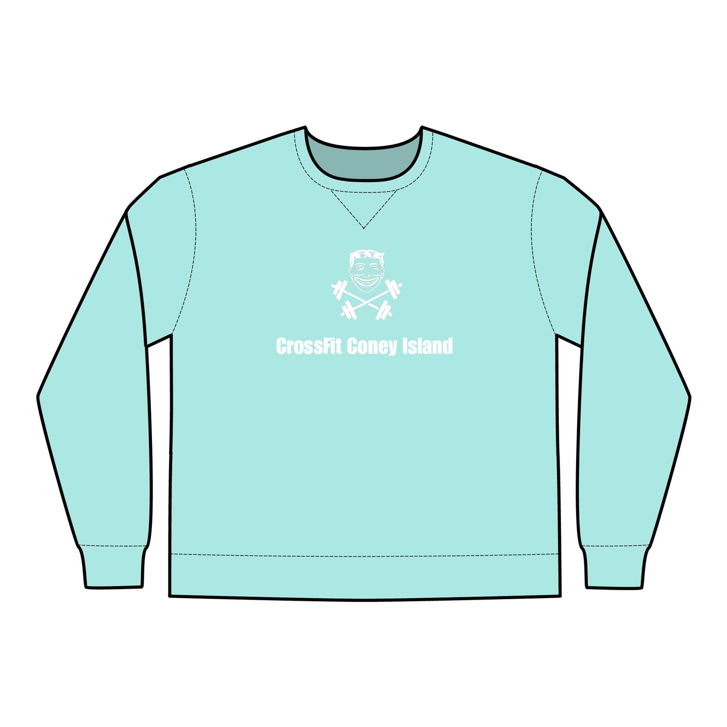 CrossFit Coney Island - Unisex ComfortWash® Garment Dyed Crewneck Sweatshirt