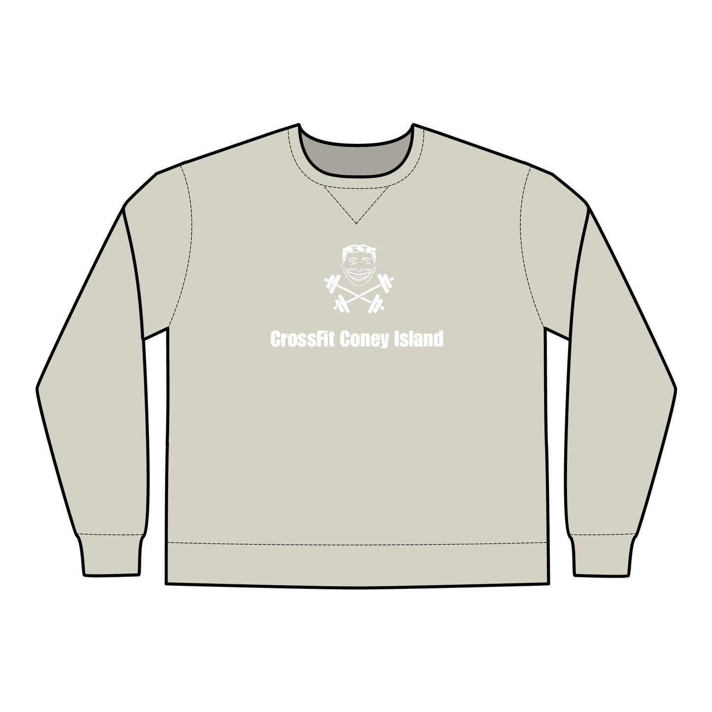 CrossFit Coney Island - Unisex ComfortWash® Garment Dyed Crewneck Sweatshirt