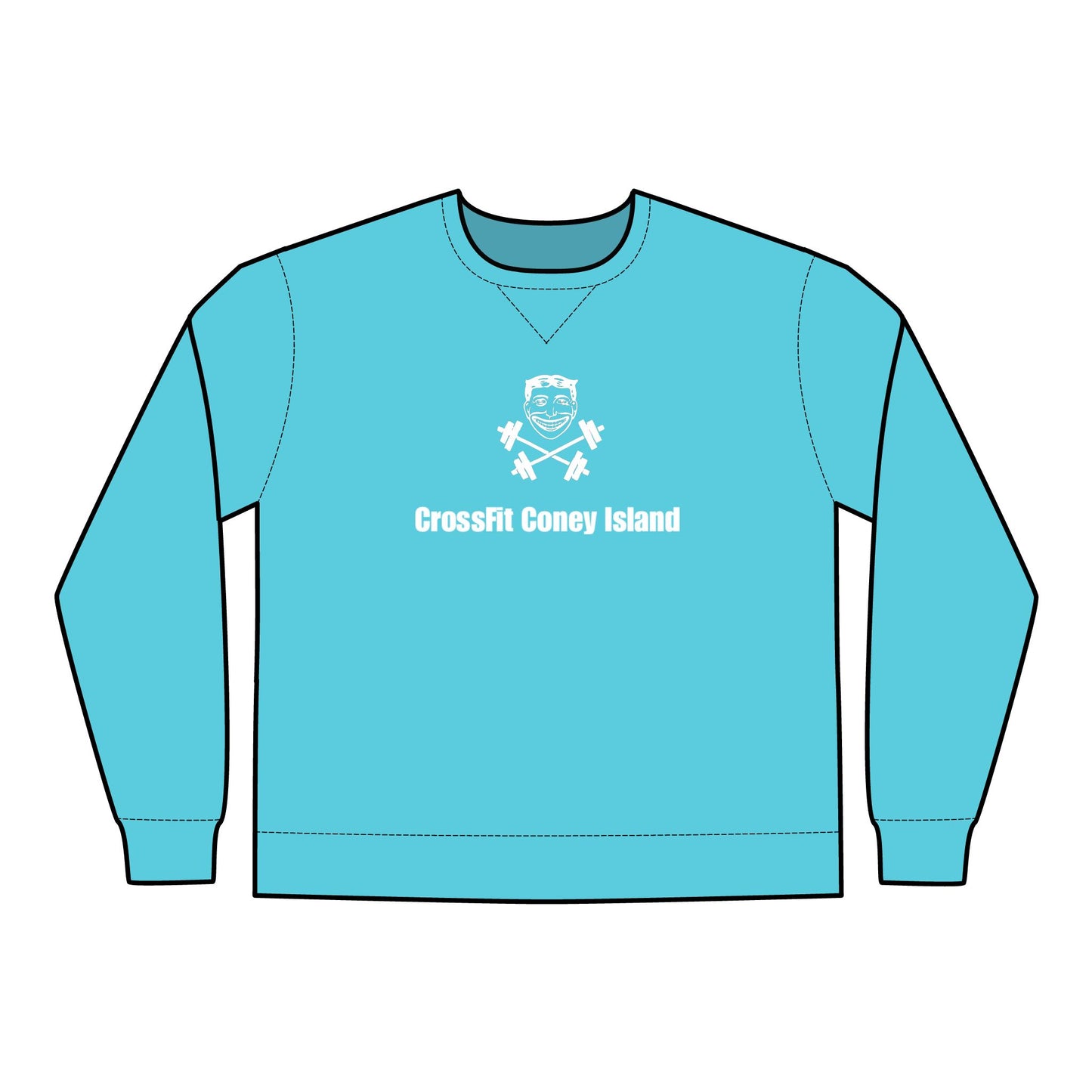 CrossFit Coney Island - Unisex ComfortWash® Garment Dyed Crewneck Sweatshirt