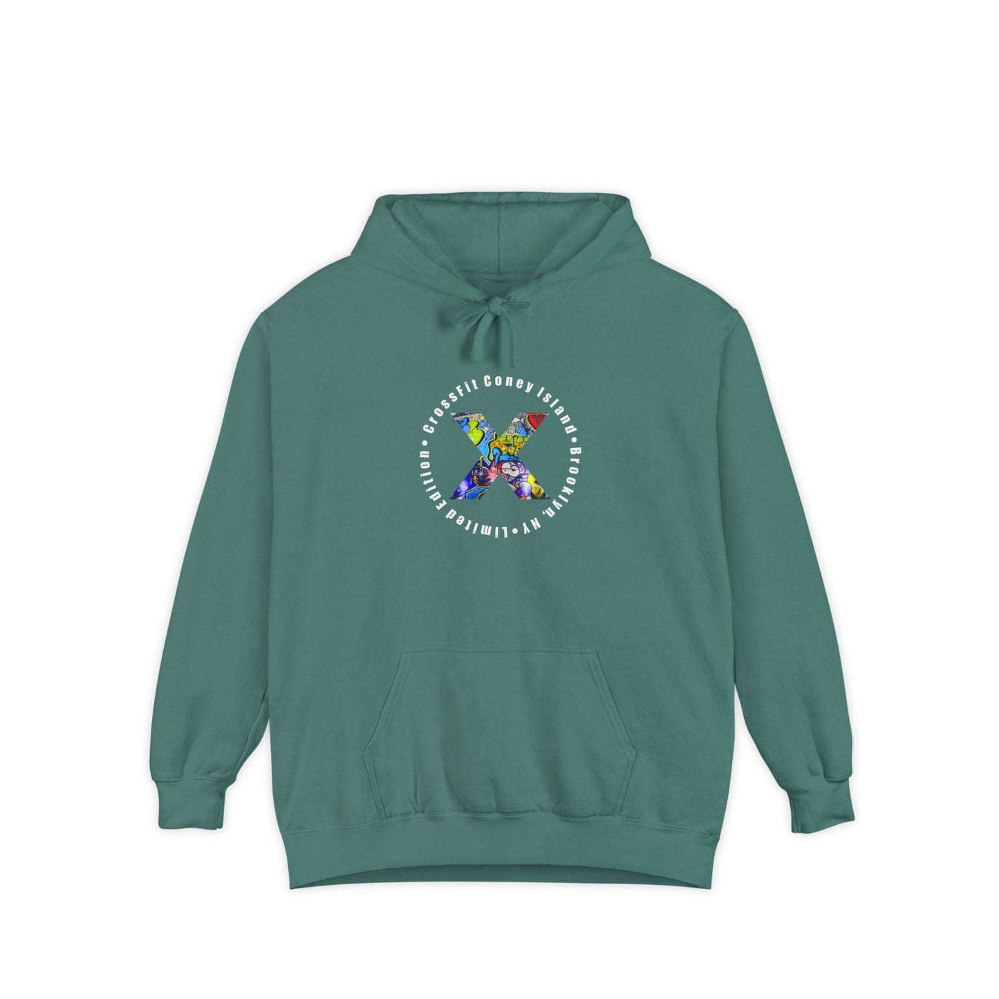 10 YEARS STRONG - LIMITED EDITION - Unisex Garment-Dyed Hoodie