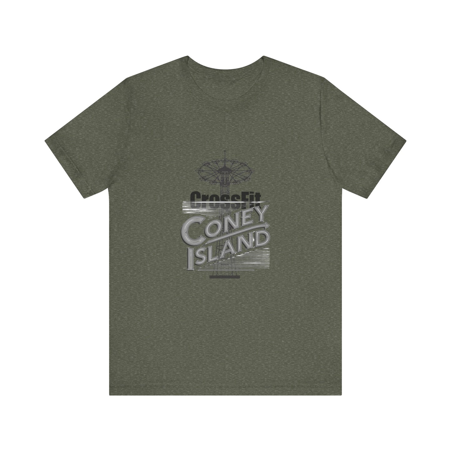 Parachute CrossFit Coney Island - Unisex Jersey Short Sleeve Tee