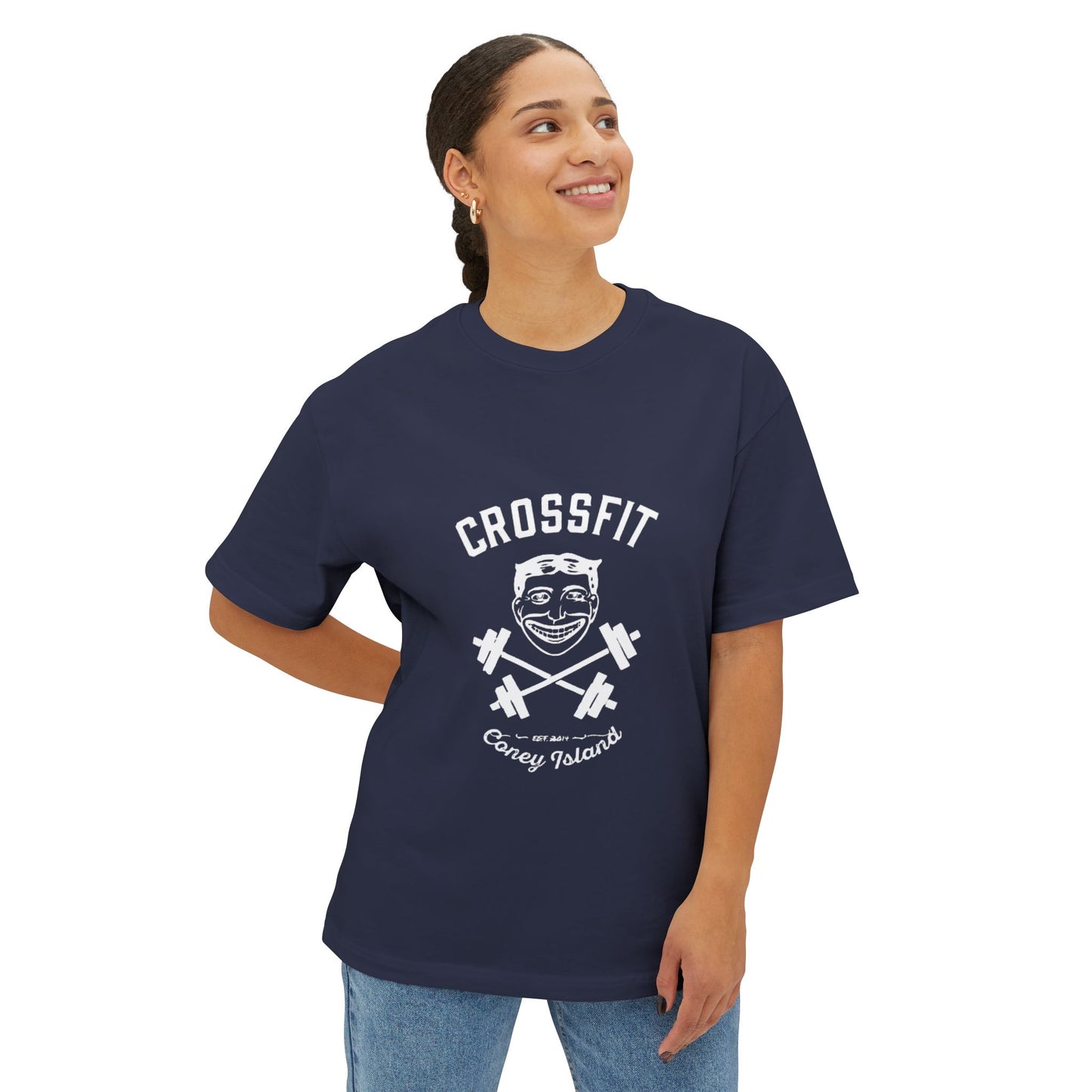 Classic Joker Logo - Unisex Oversized Boxy Tee