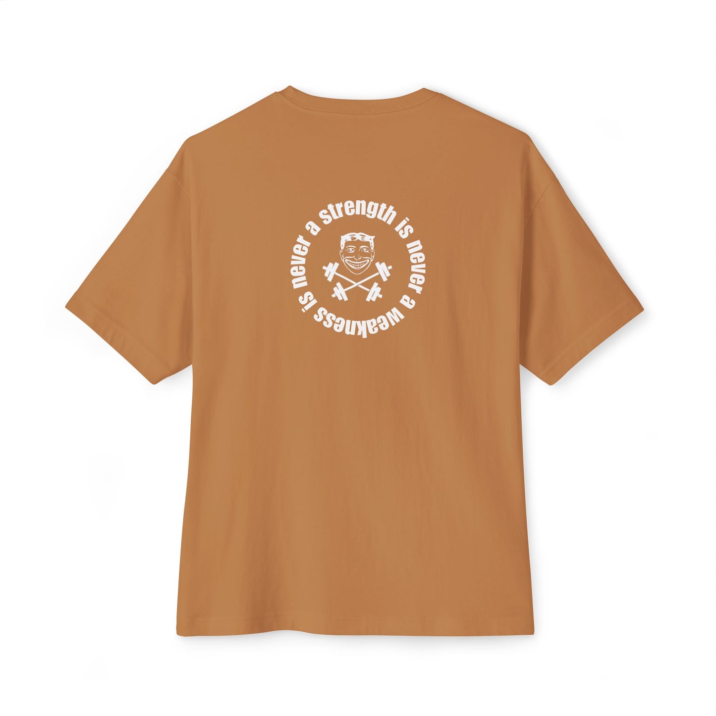 CrossFit Coney Island - Strength is Never a Weakness - Unisex Oversized Boxy Tee