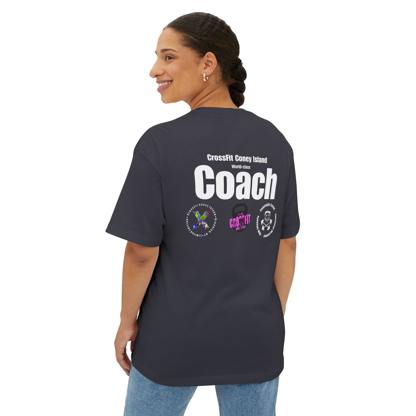 Coach Shirt - PINK LIMITED EDITION - Unisex Oversized Boxy Tee