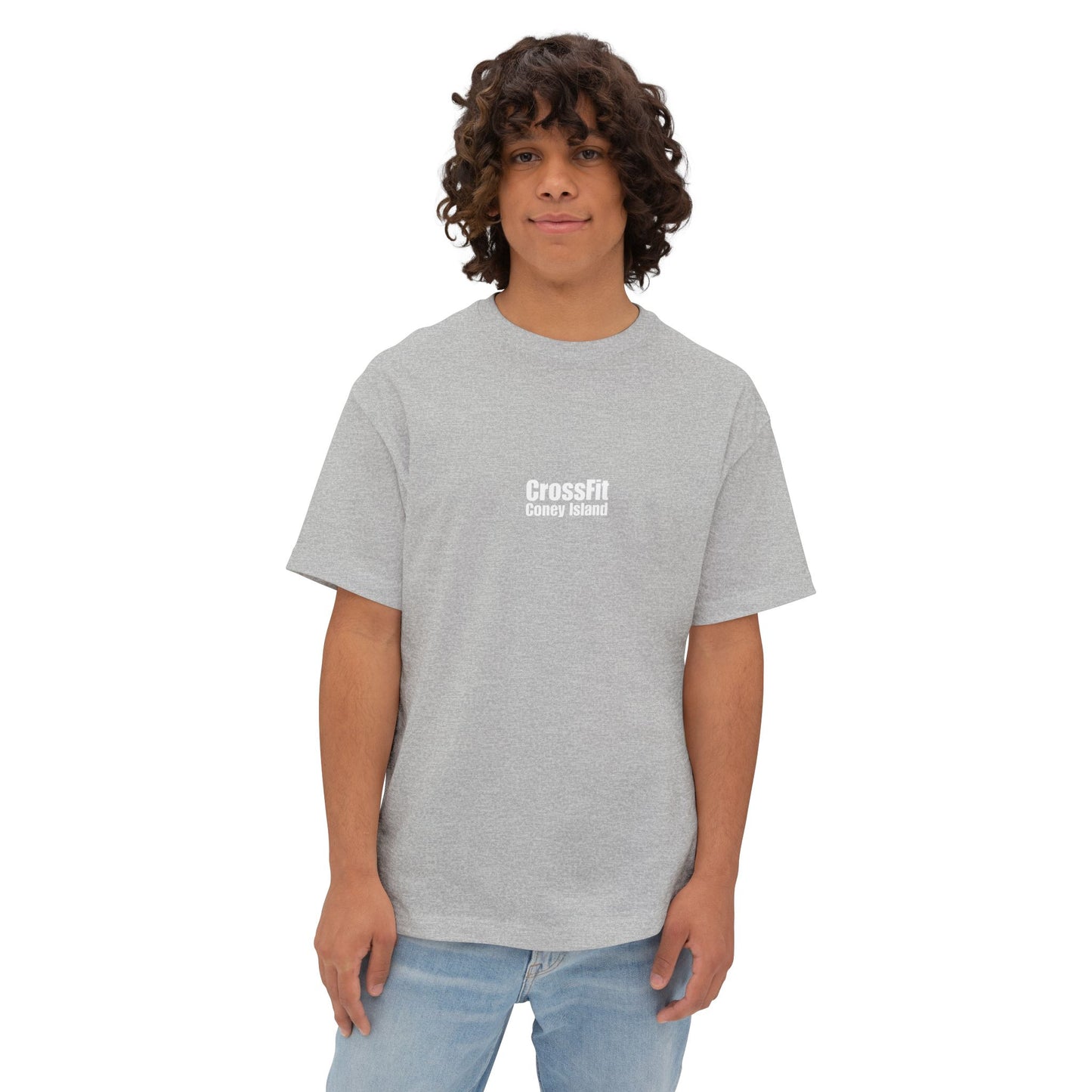 CrossFit Coney Island - Strength is Never a Weakness - Unisex Oversized Boxy Tee
