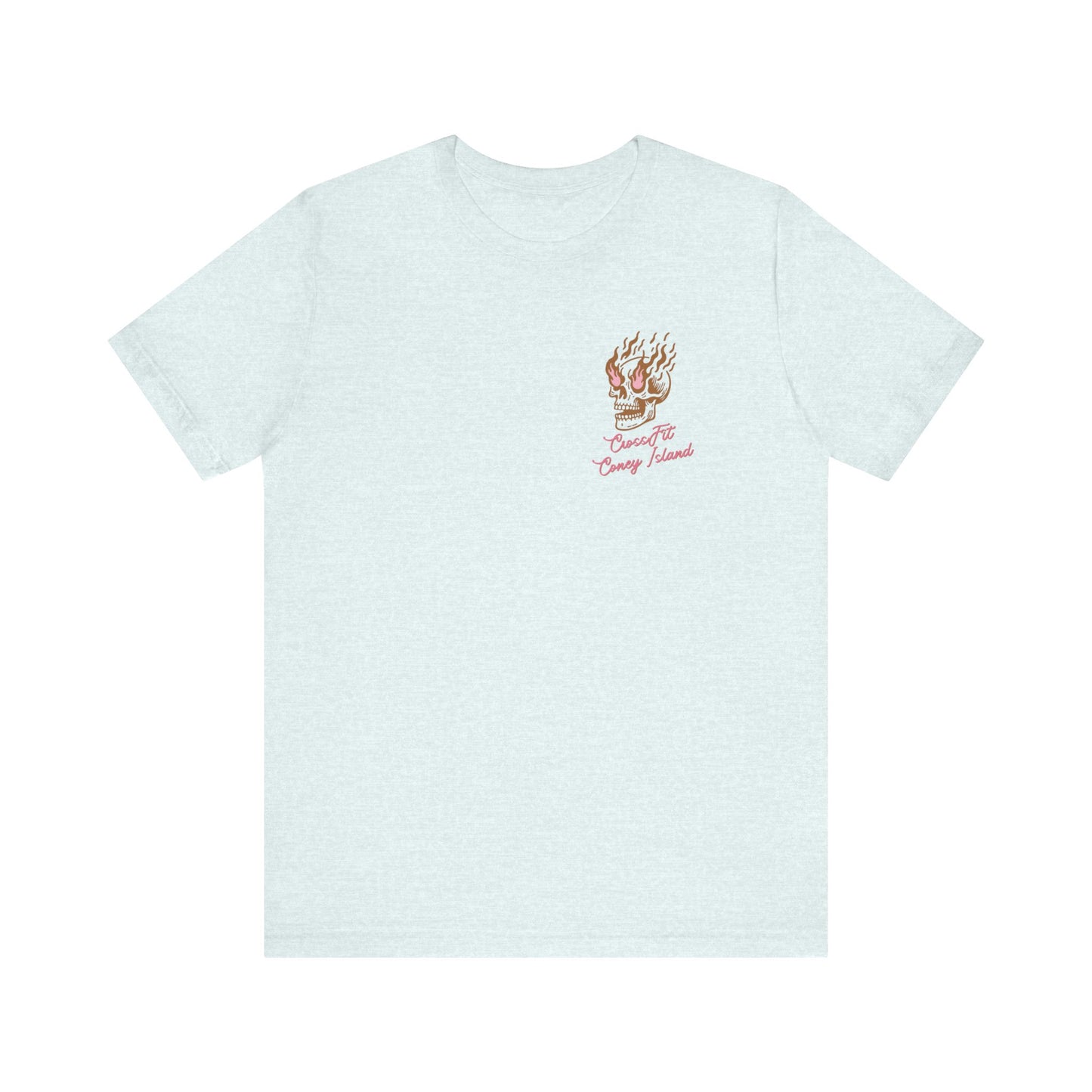 Everything is Fine - T-shirt (Sand and Pink)