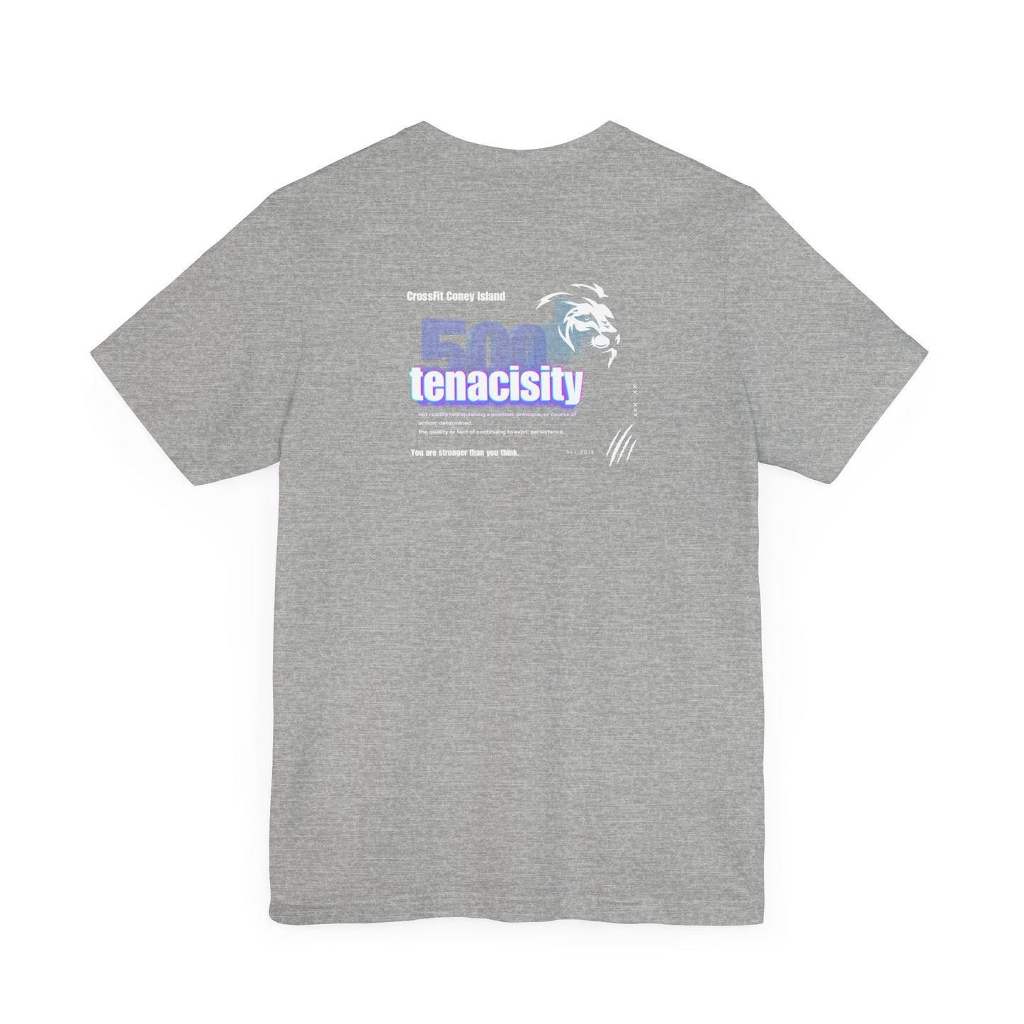 500 Workouts - TENACIOUS - Tee