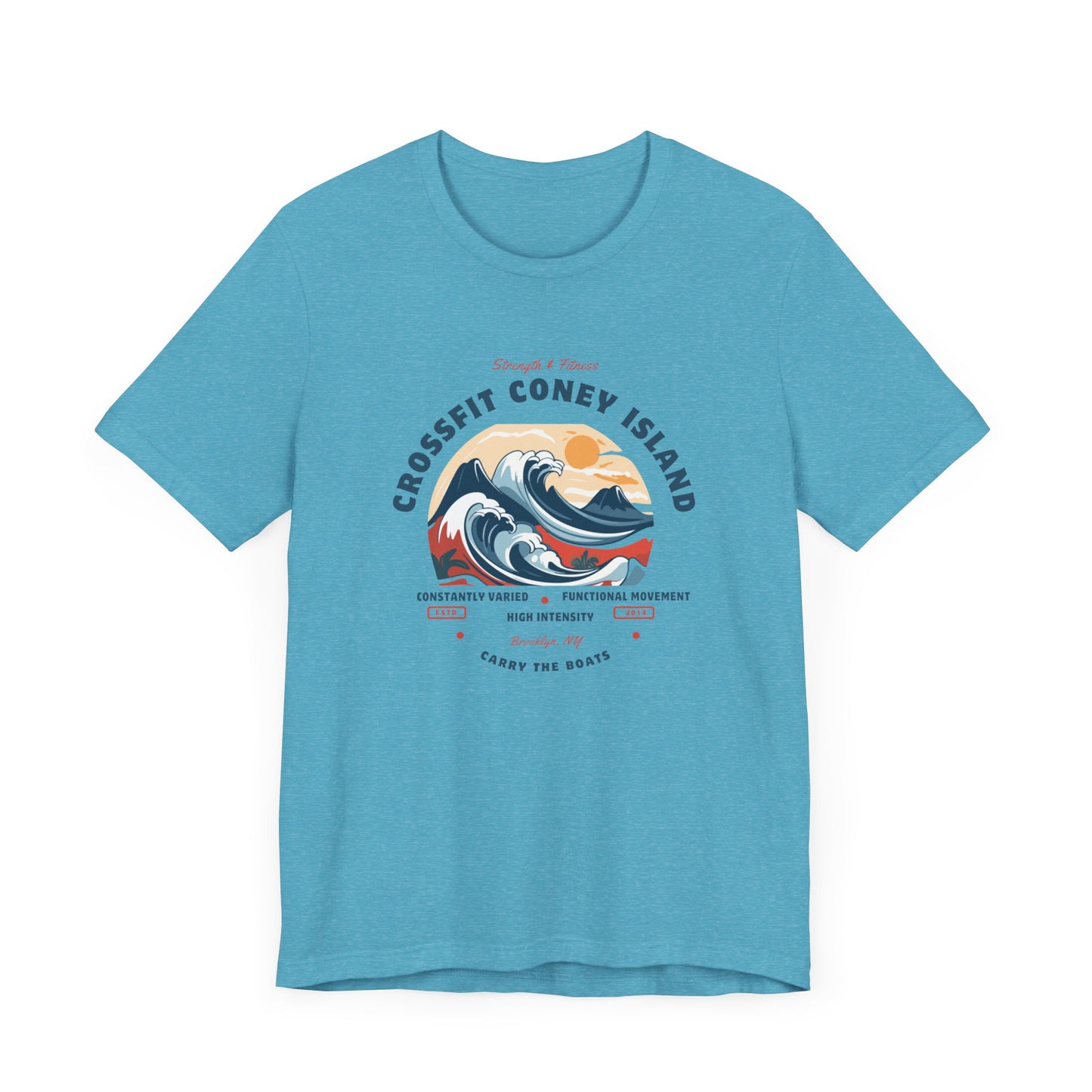 Carry the Boats / You Are Stronger Than You Think (waves) - Tee