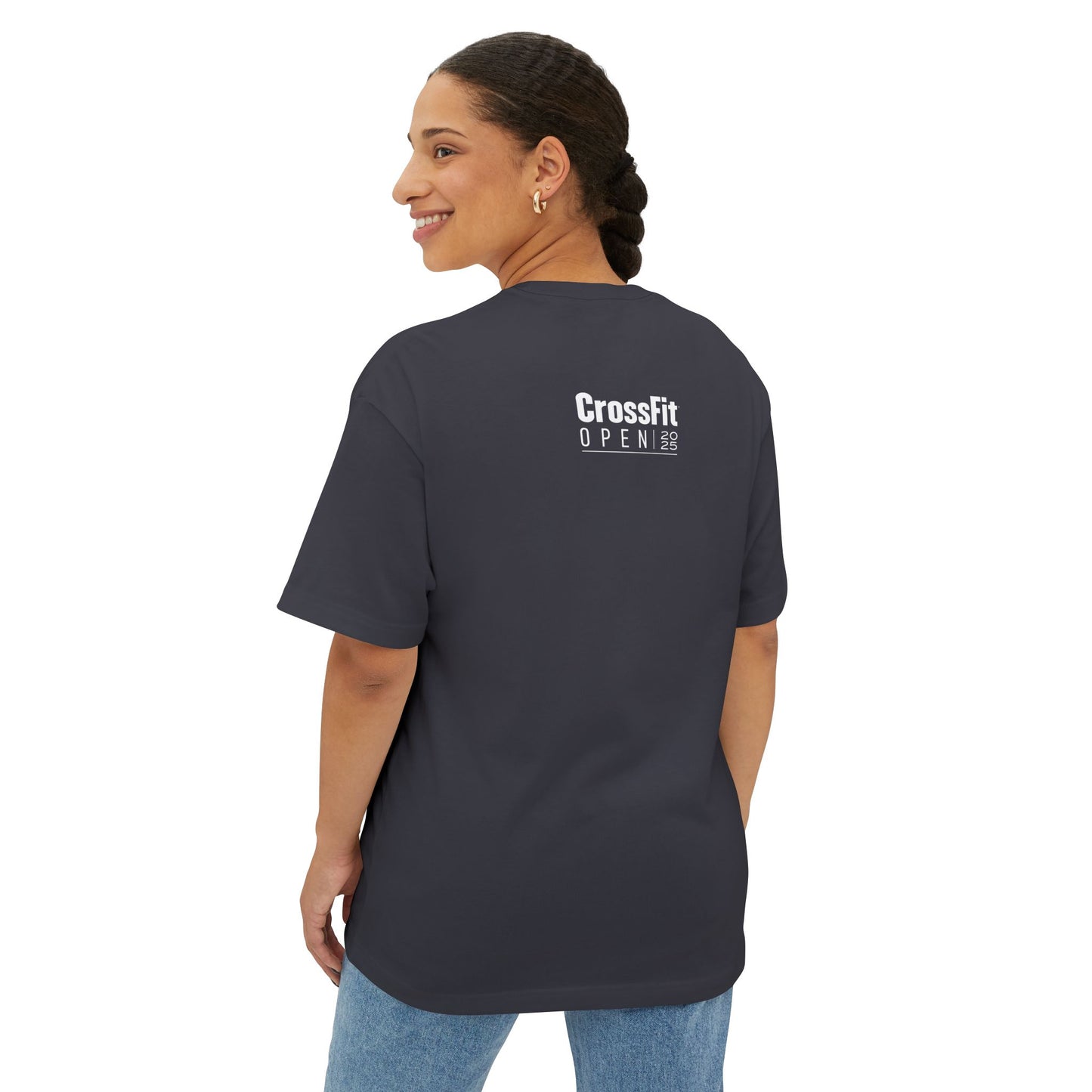 2025 Open Oversized Boxy Tee - Minimalist Design for Everyday Comfort