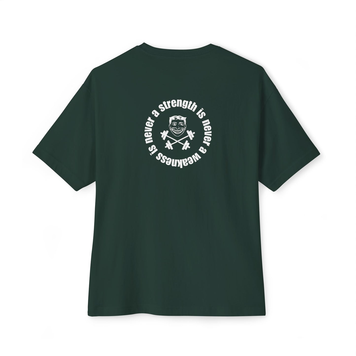 CrossFit Coney Island - Strength is Never a Weakness - Unisex Oversized Boxy Tee