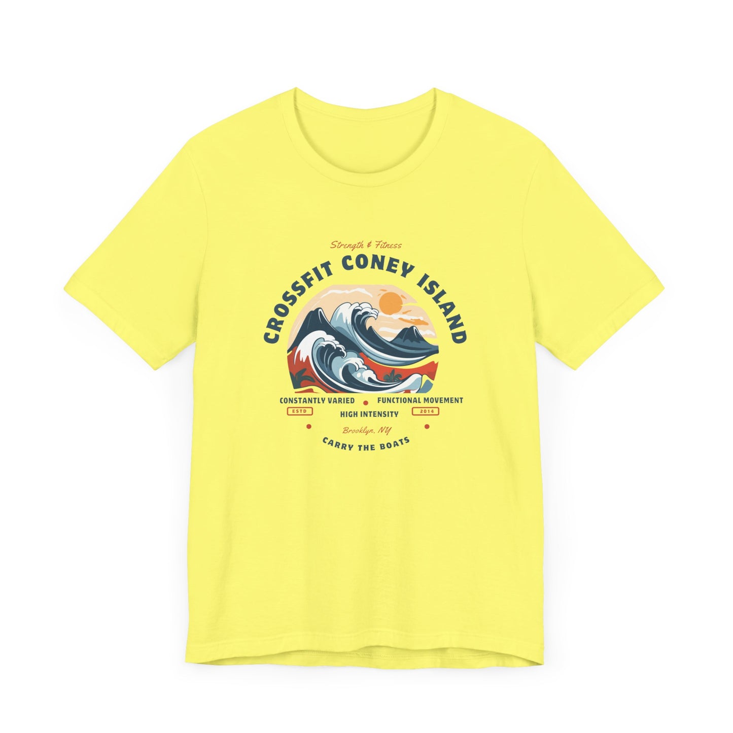 Carry the Boats / You Are Stronger Than You Think (waves) - Tee