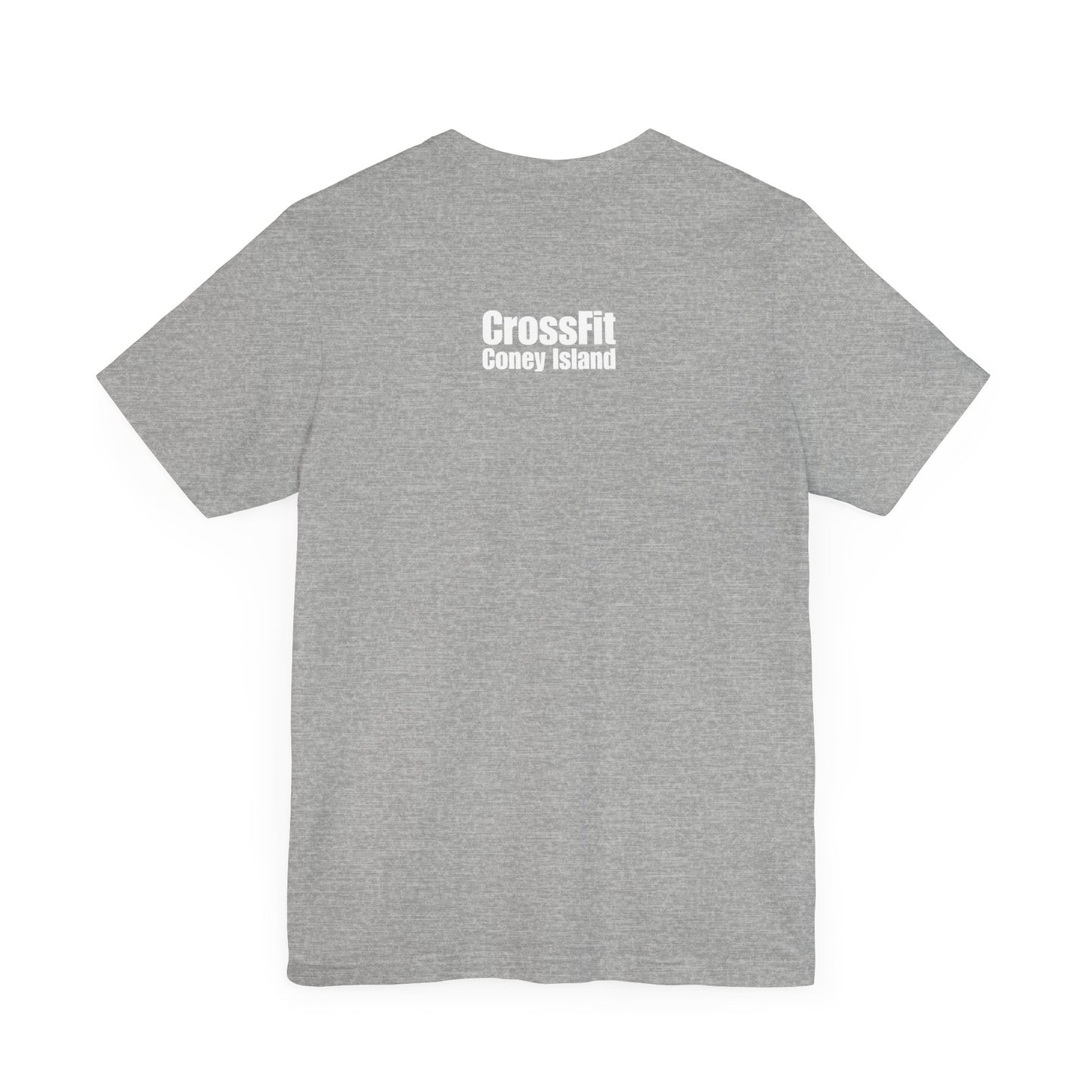 Blood, Sweat, Tears, Chalk Unisex Jersey Short Sleeve Tee