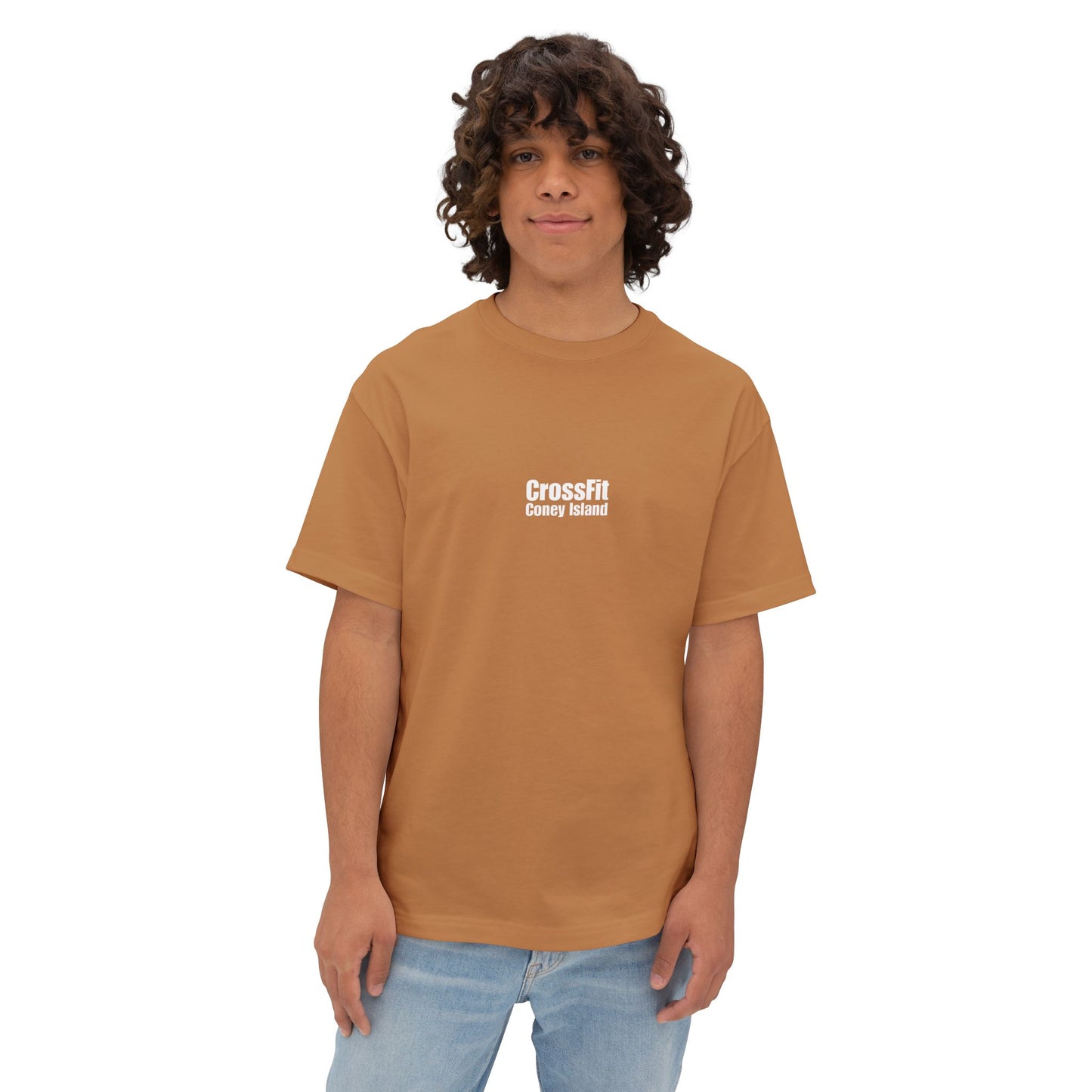 CrossFit Coney Island - Strength is Never a Weakness - Unisex Oversized Boxy Tee