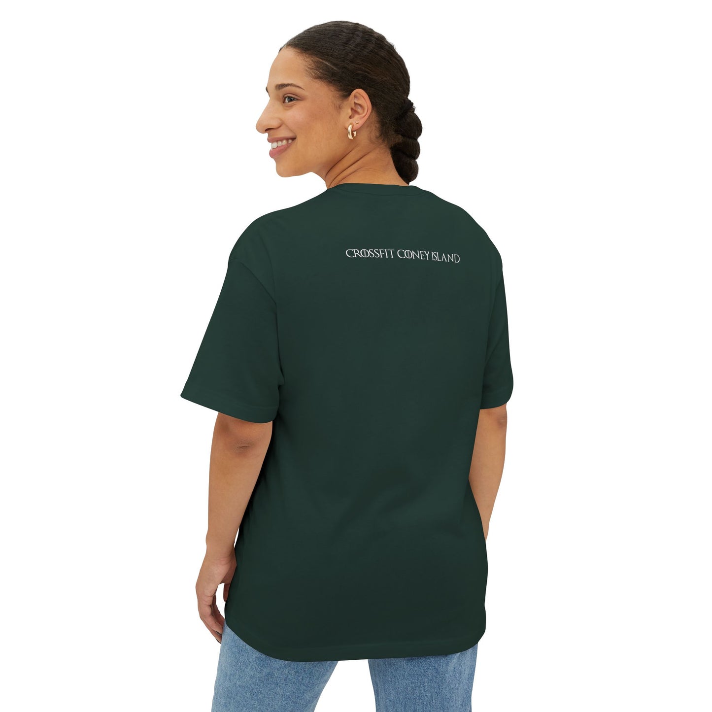 CFCI + GOT Cycle - Strength is Never a Weakness - Unisex Oversized Boxy Tee