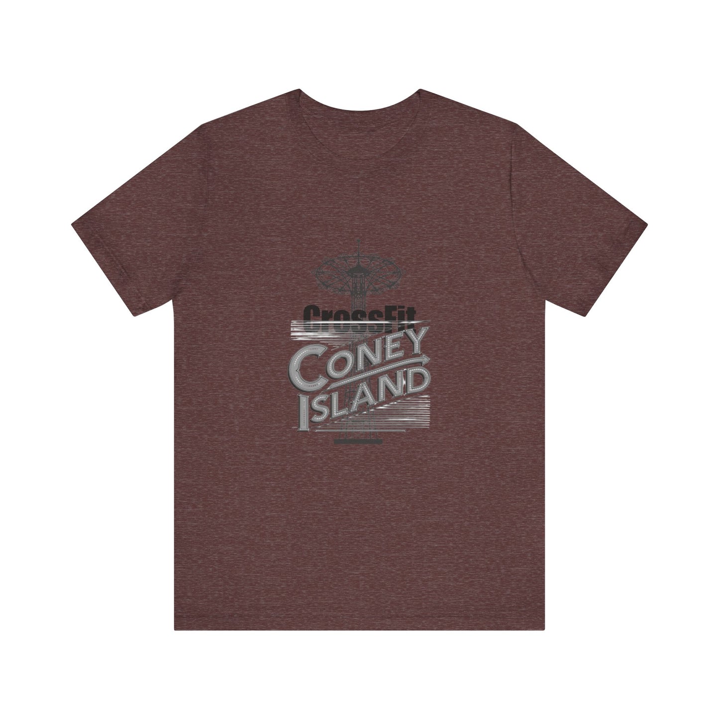 Parachute CrossFit Coney Island - Unisex Jersey Short Sleeve Tee