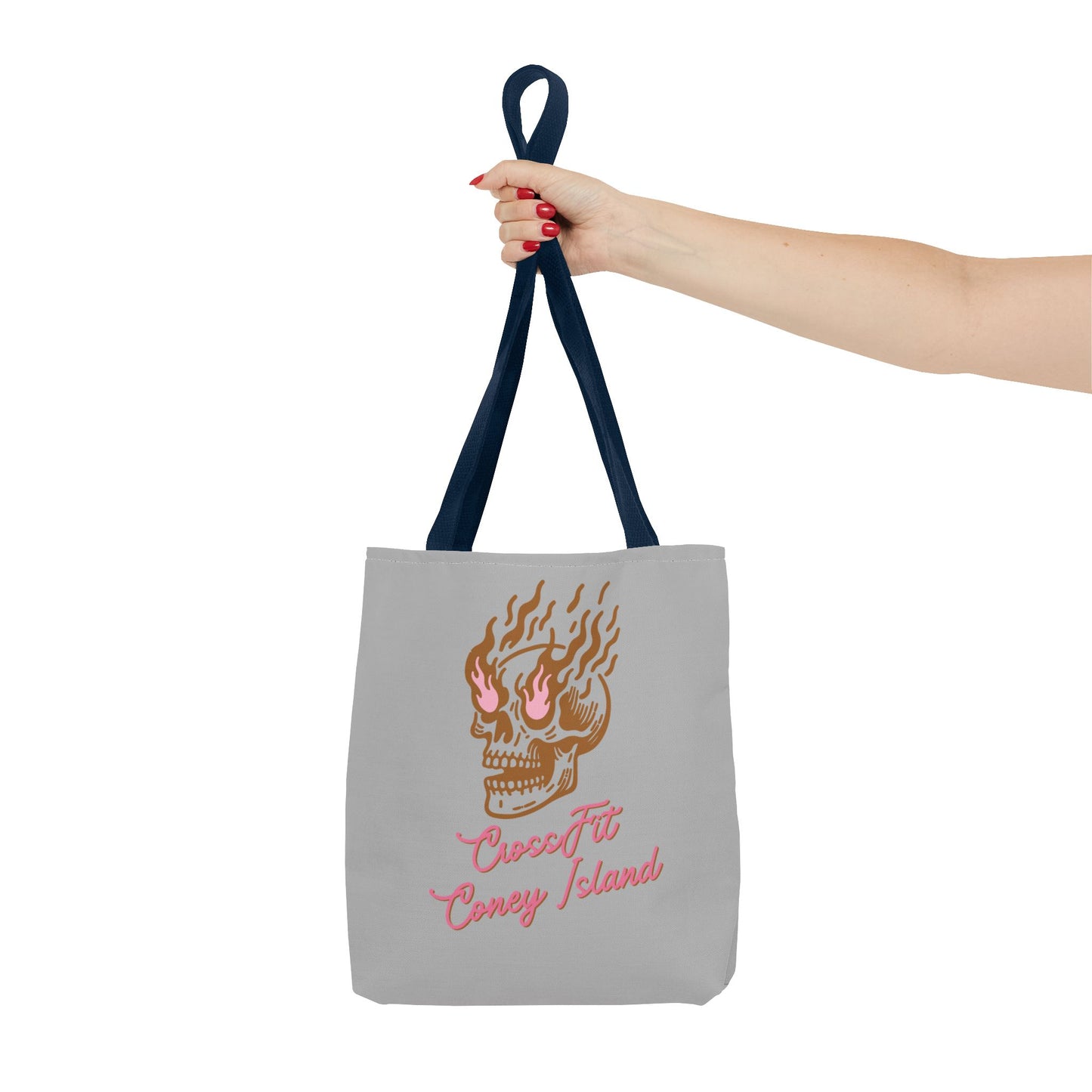 Everything Is Fine - Skull on Fire - Tote Bag