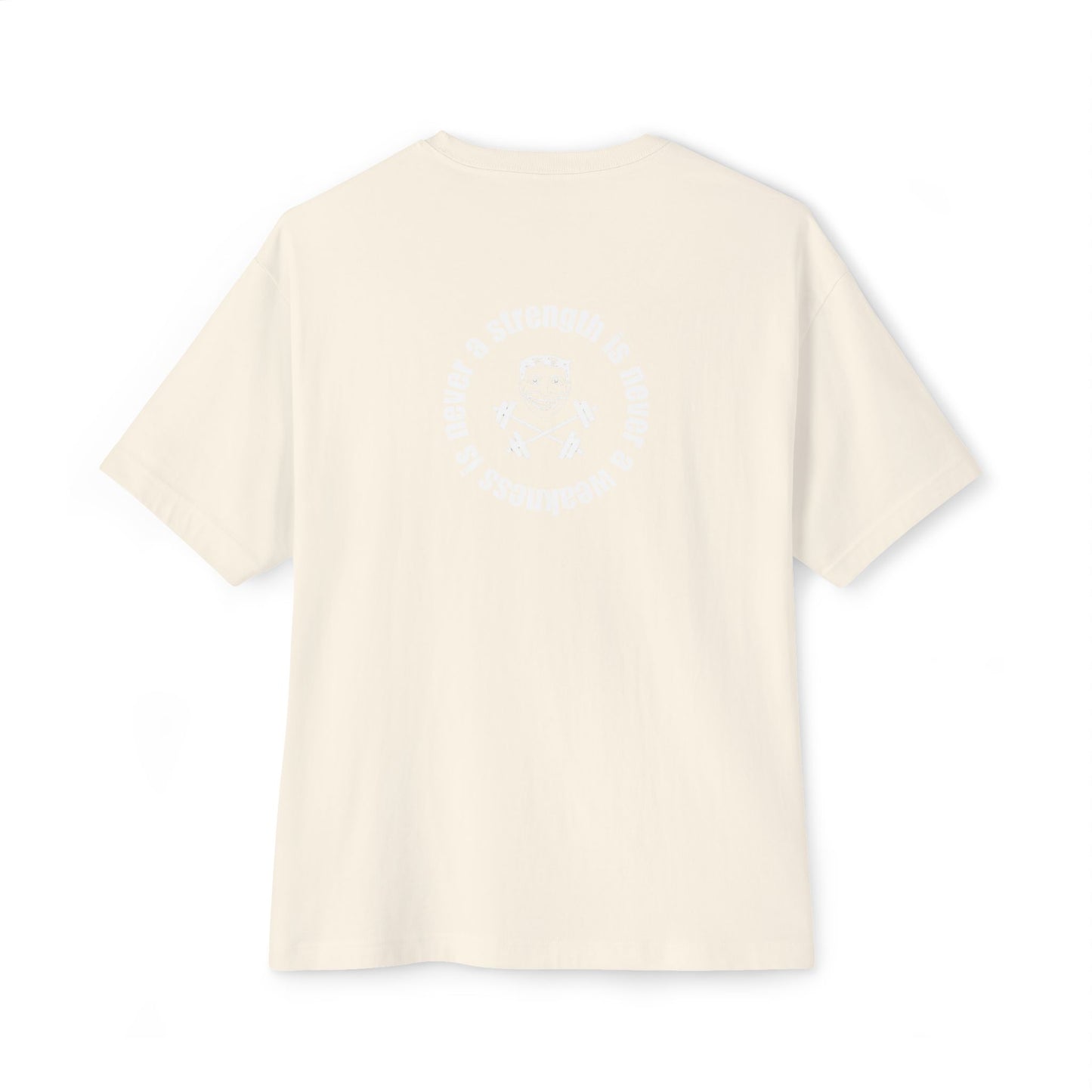 CrossFit Coney Island - Strength is Never a Weakness - Unisex Oversized Boxy Tee