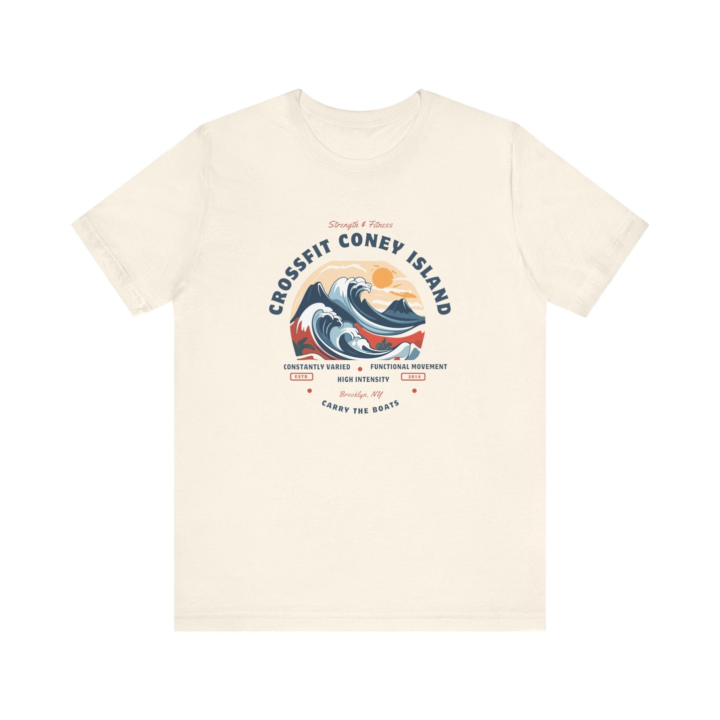 Carry the Boats / You Are Stronger Than You Think (waves) - Tee