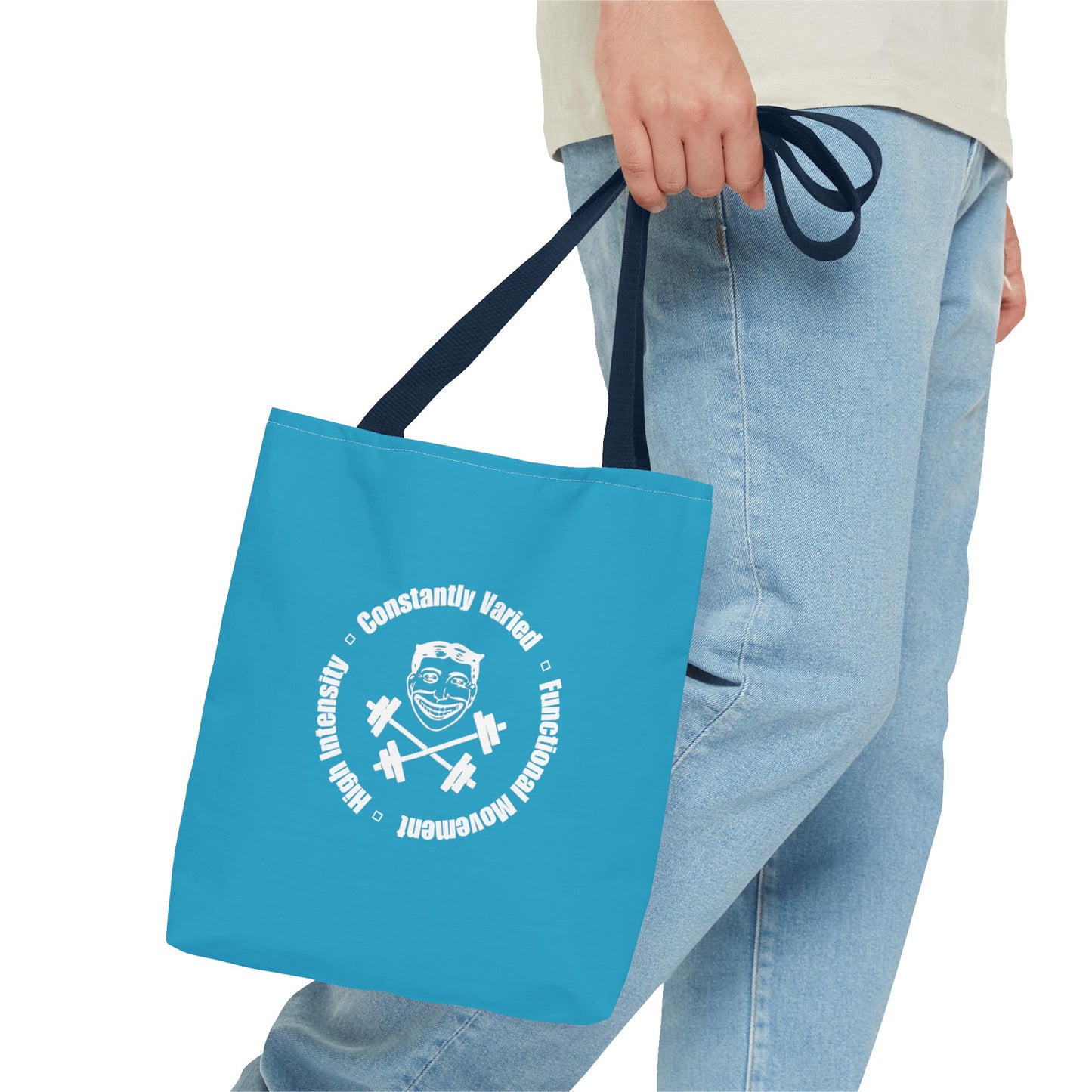Tote Bag - CV / FM / HI Joker Logo (Aqua)