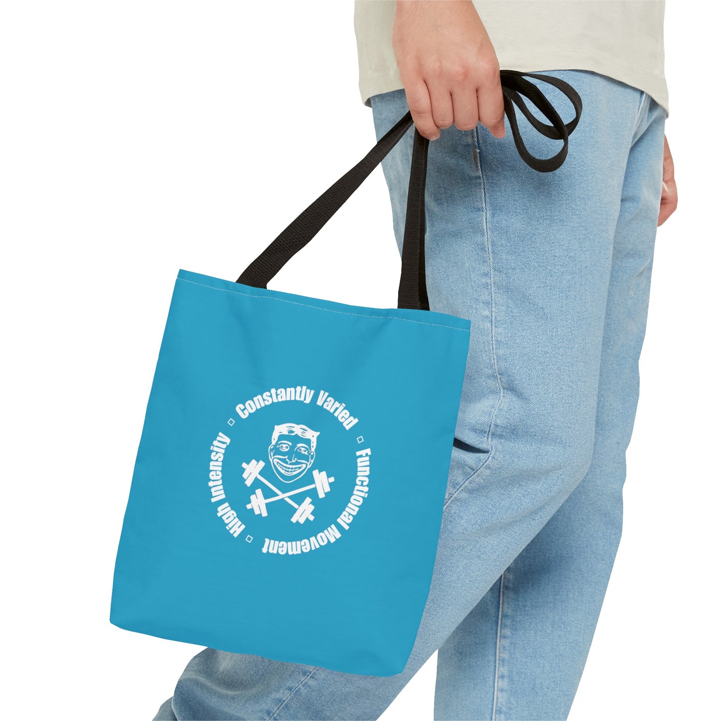 Tote Bag - CV / FM / HI Joker Logo (Aqua)