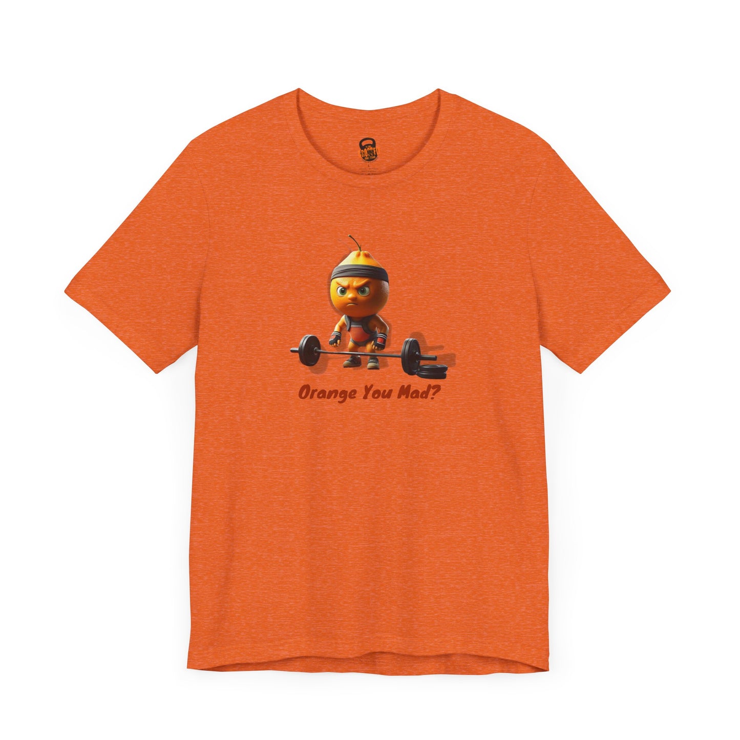 Orange You Mad!? Unisex Jersey Short Sleeve Tee