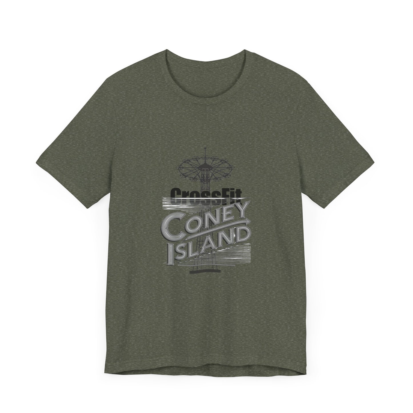 Parachute CrossFit Coney Island - Unisex Jersey Short Sleeve Tee