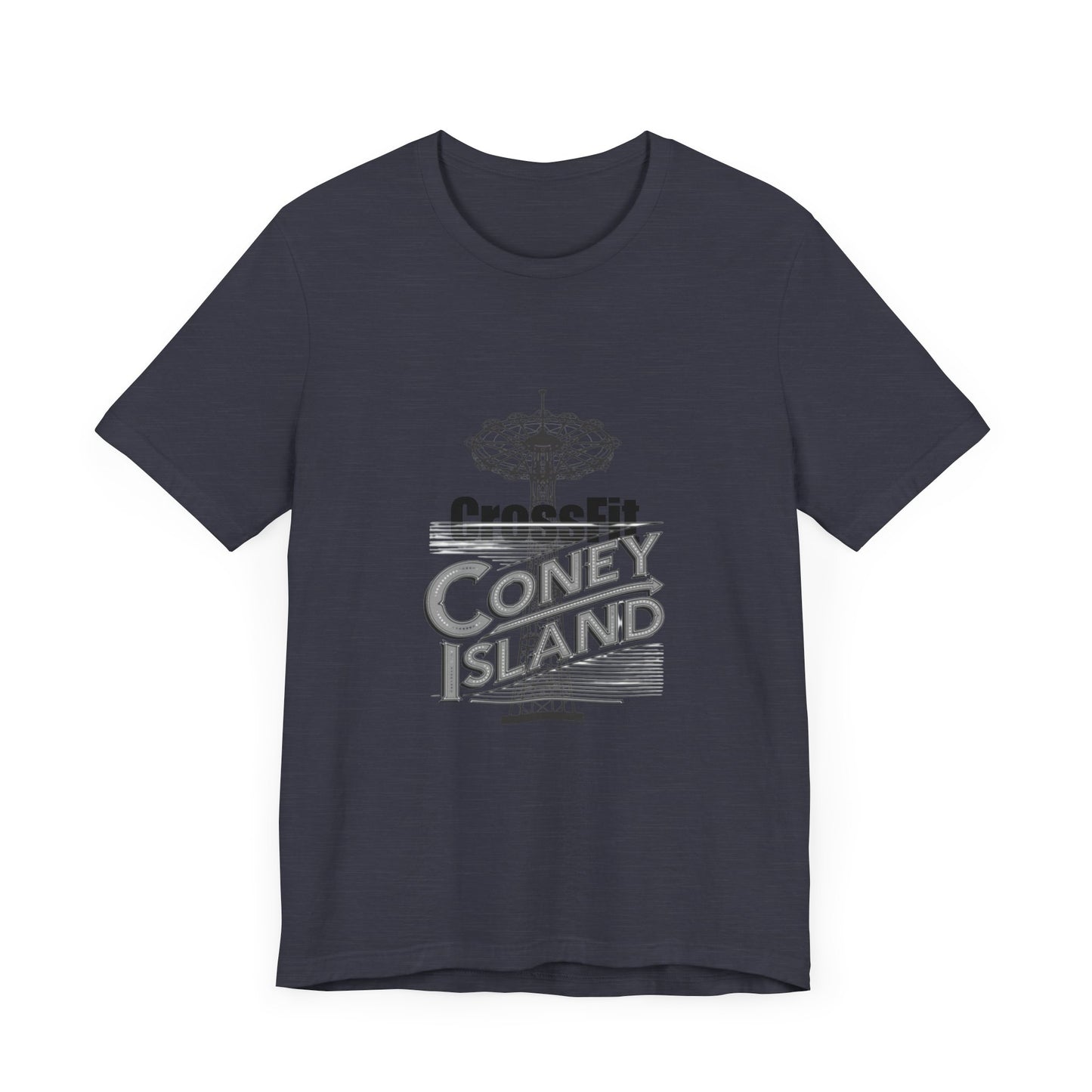 Parachute CrossFit Coney Island - Unisex Jersey Short Sleeve Tee