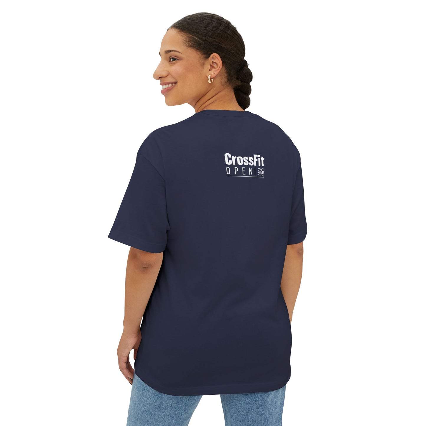 2025 Open Oversized Boxy Tee - Minimalist Design for Everyday Comfort