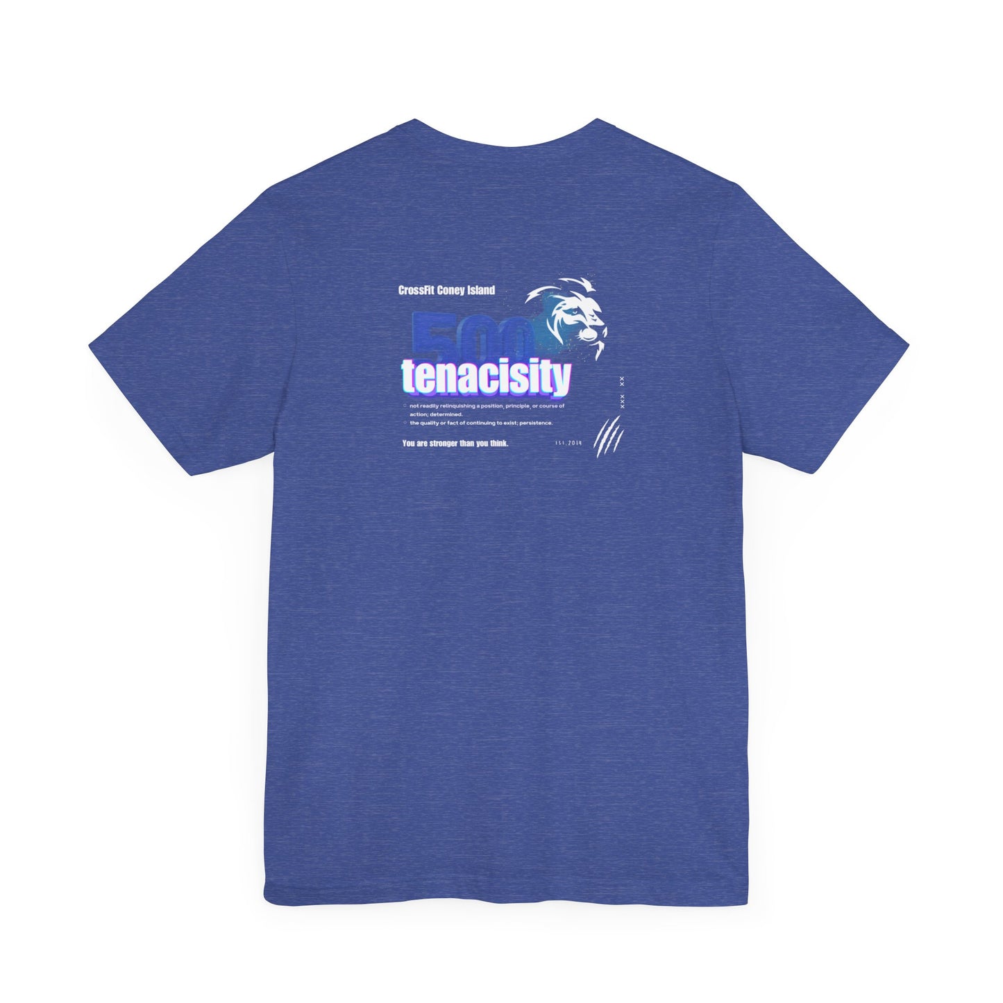 500 Workouts - TENACIOUS - Tee