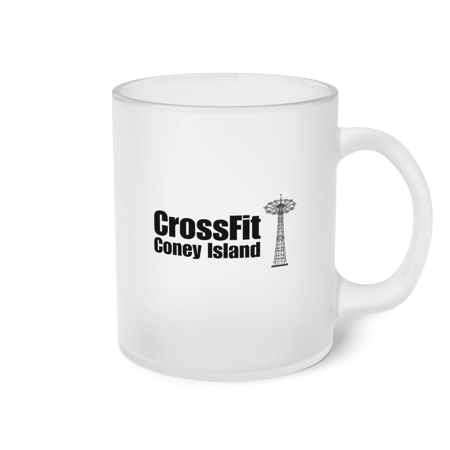 CFCI Parachute Drop - Frosted Glass Mug