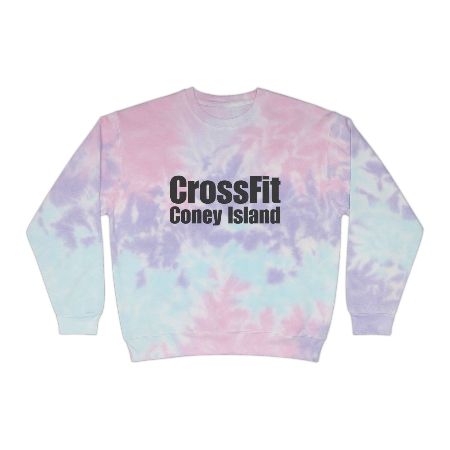 CrossFit Coney Island (black) Tie-Dye Sweatshirt