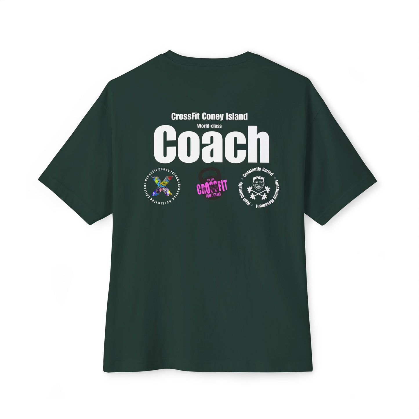 Coach Shirt - PINK LIMITED EDITION - Unisex Oversized Boxy Tee