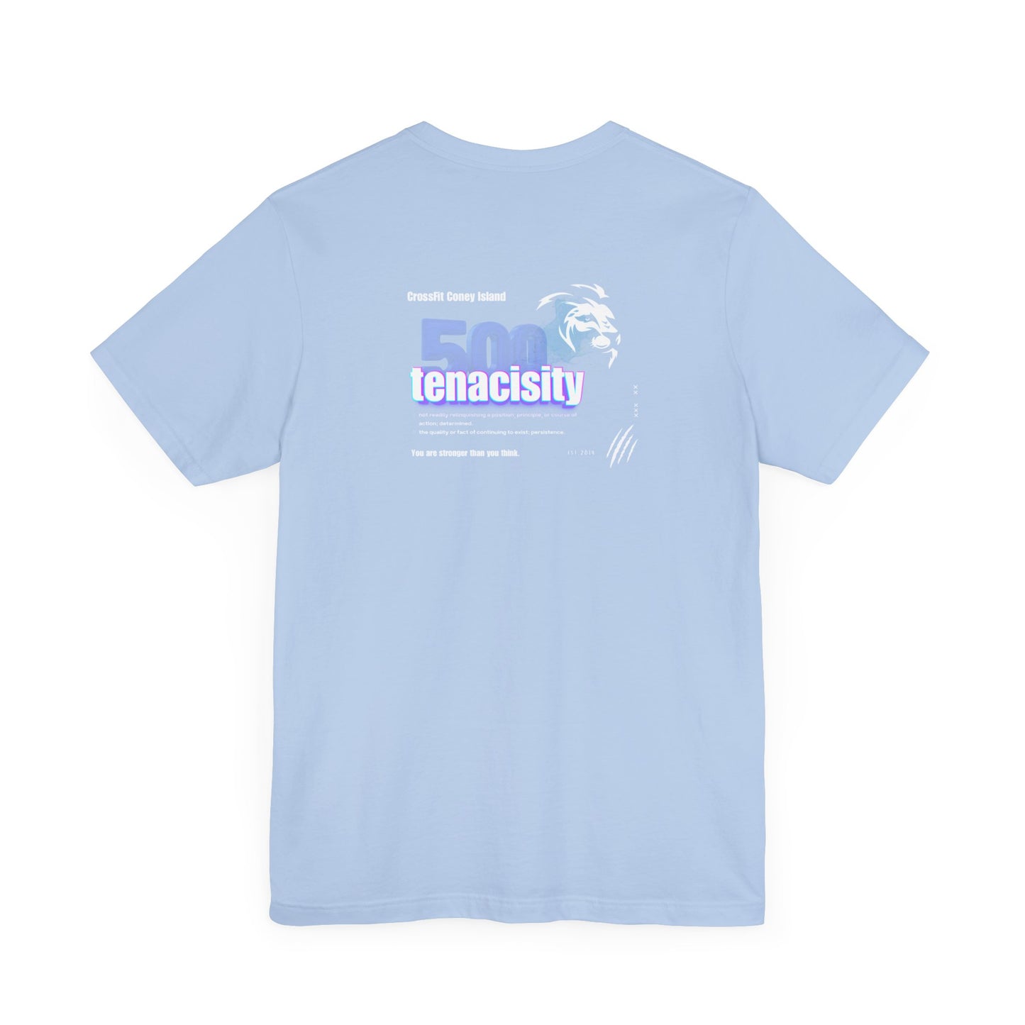 500 Workouts - TENACIOUS - Tee