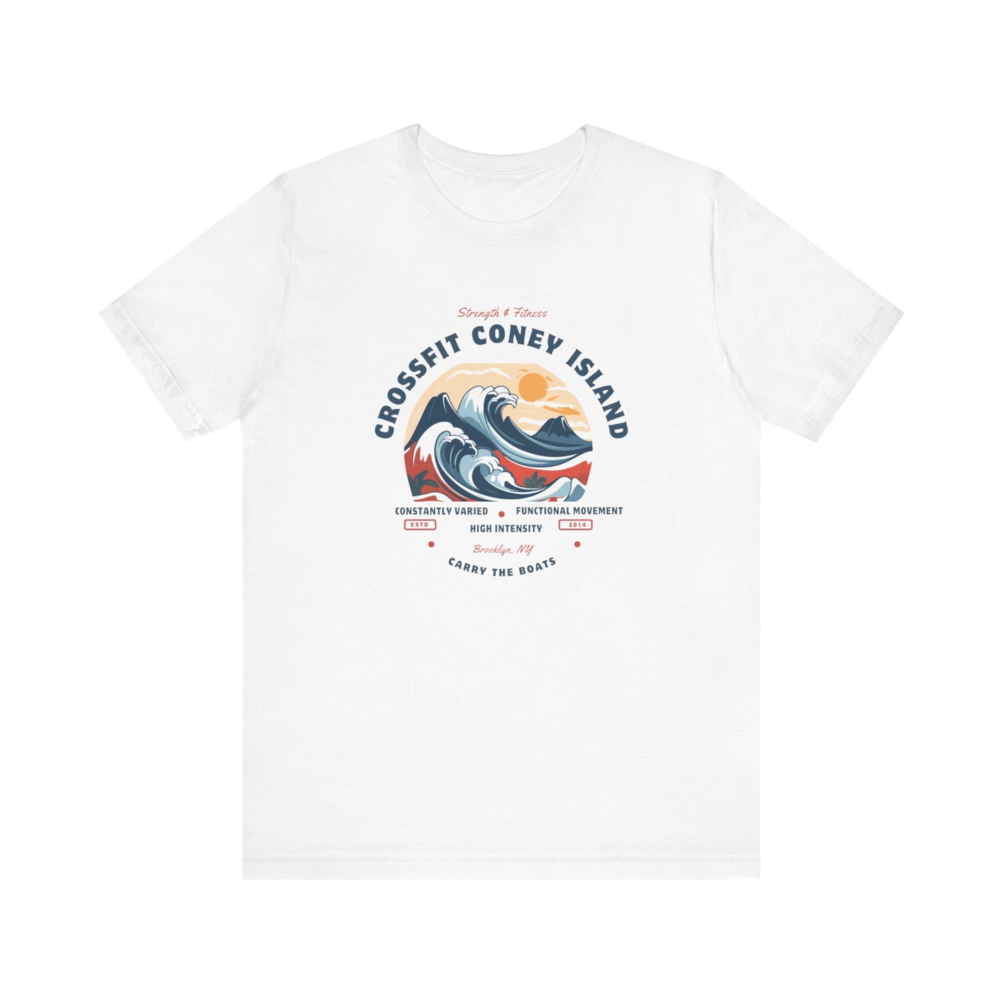 Carry the Boats / You Are Stronger Than You Think (waves) - Tee