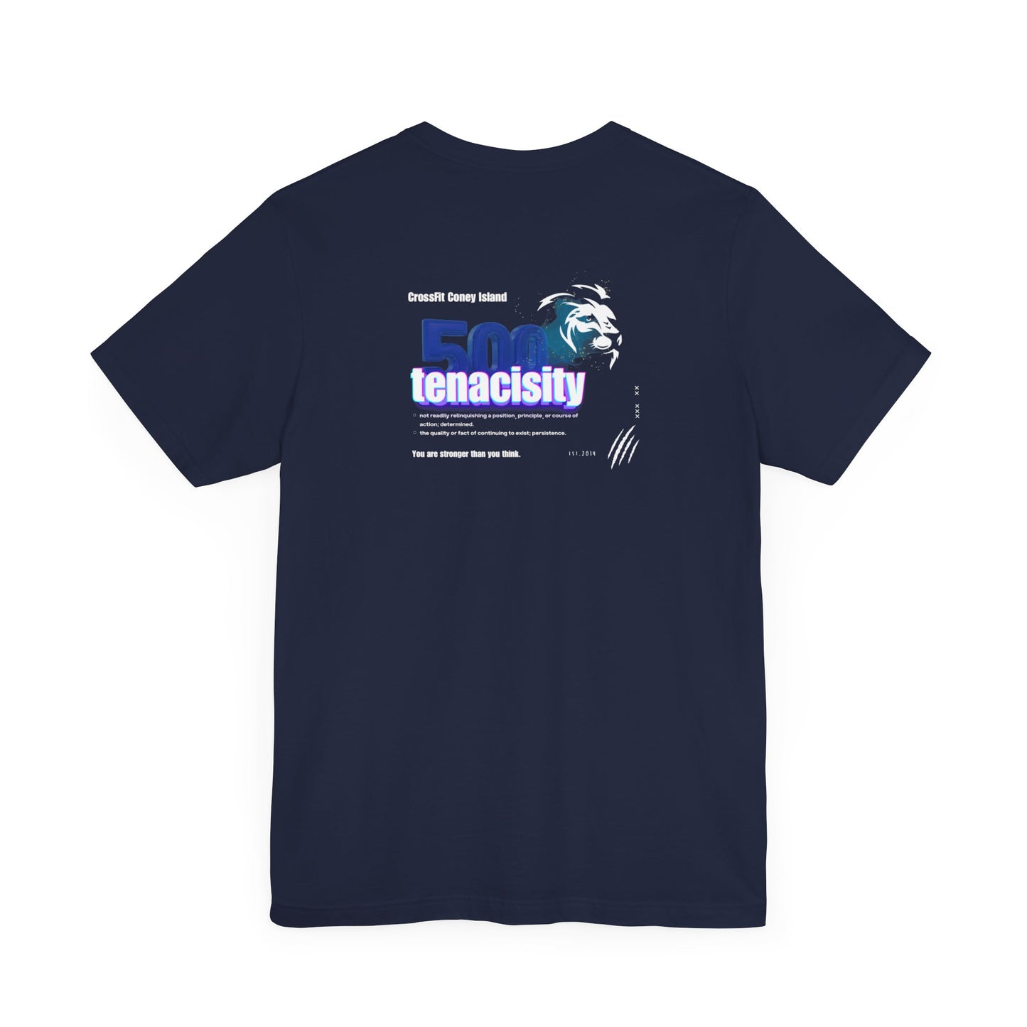 500 Workouts - TENACIOUS - Tee