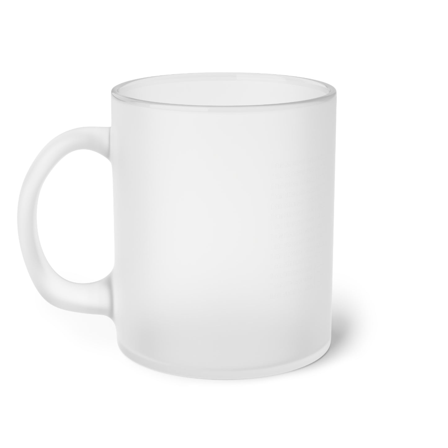 CFCI Parachute Drop - Frosted Glass Mug