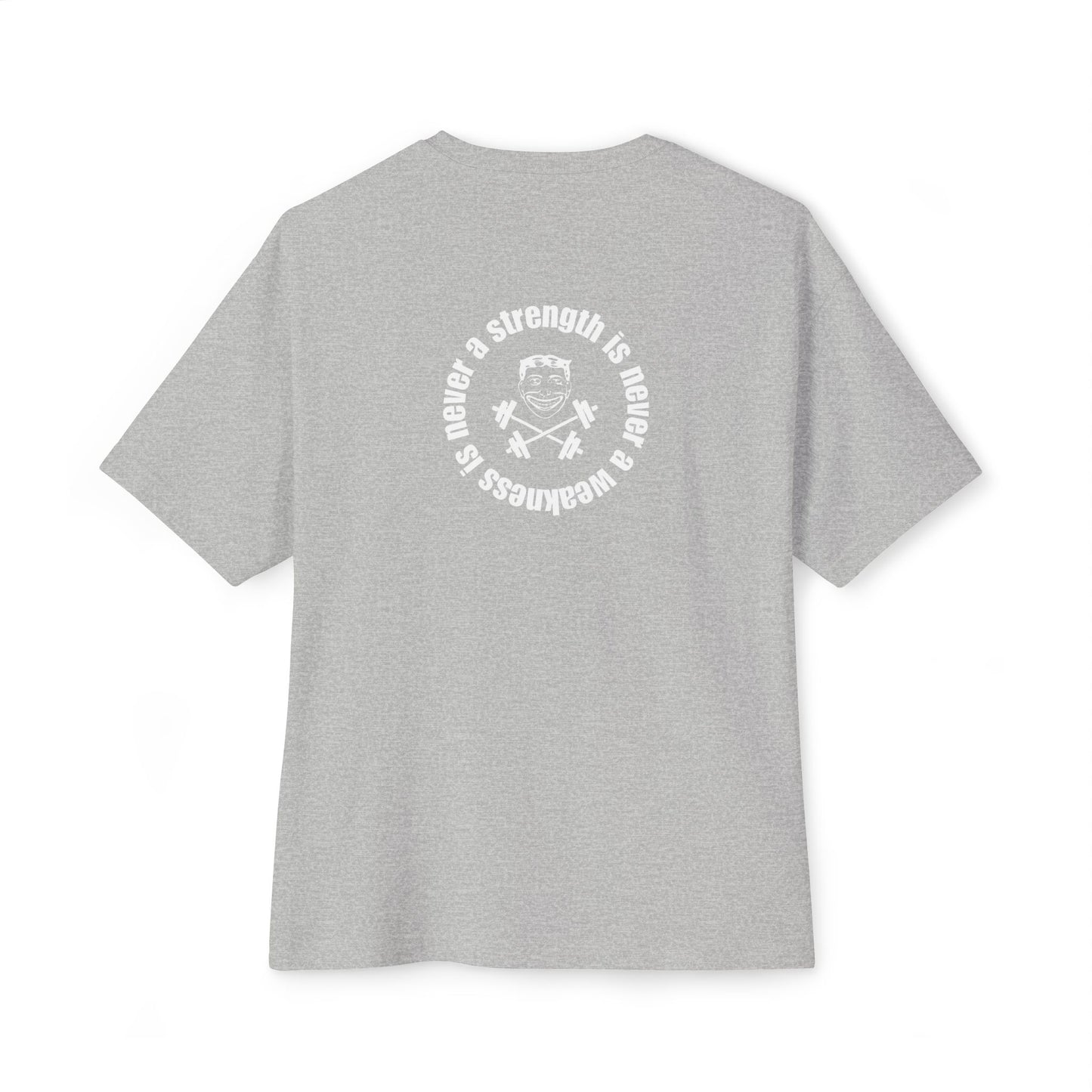 CrossFit Coney Island - Strength is Never a Weakness - Unisex Oversized Boxy Tee