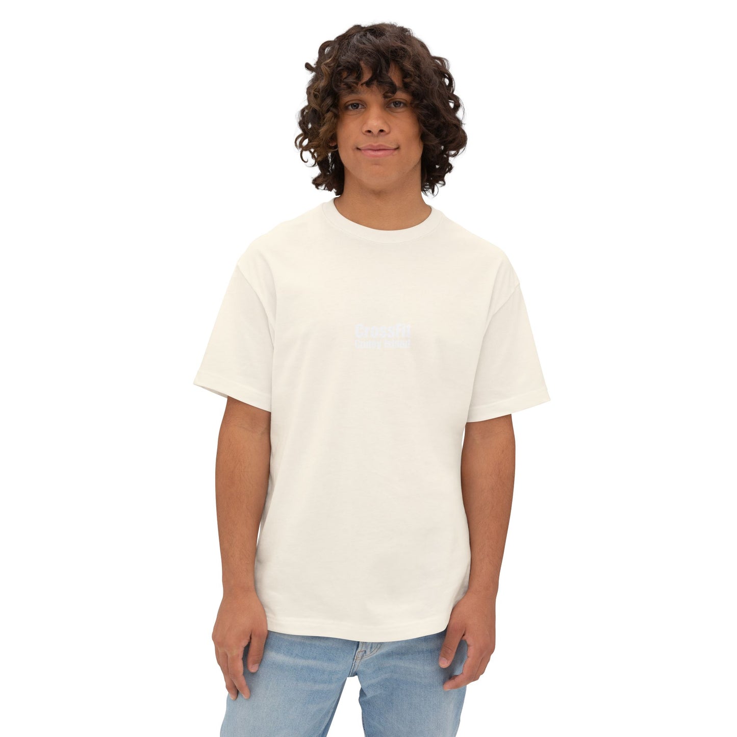 CrossFit Coney Island - Strength is Never a Weakness - Unisex Oversized Boxy Tee